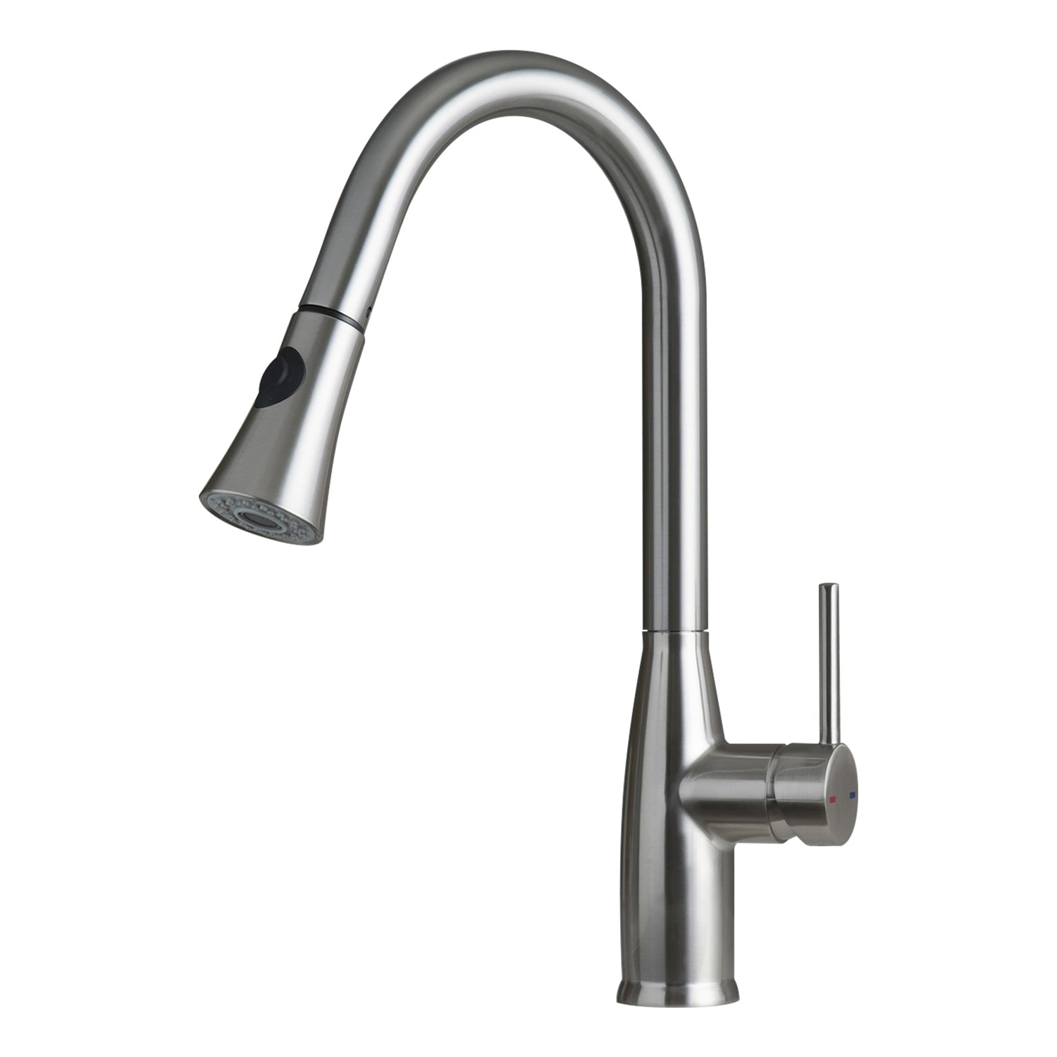 DAX Single Handle Pull Down Kitchen Faucet with Dual Sprayer