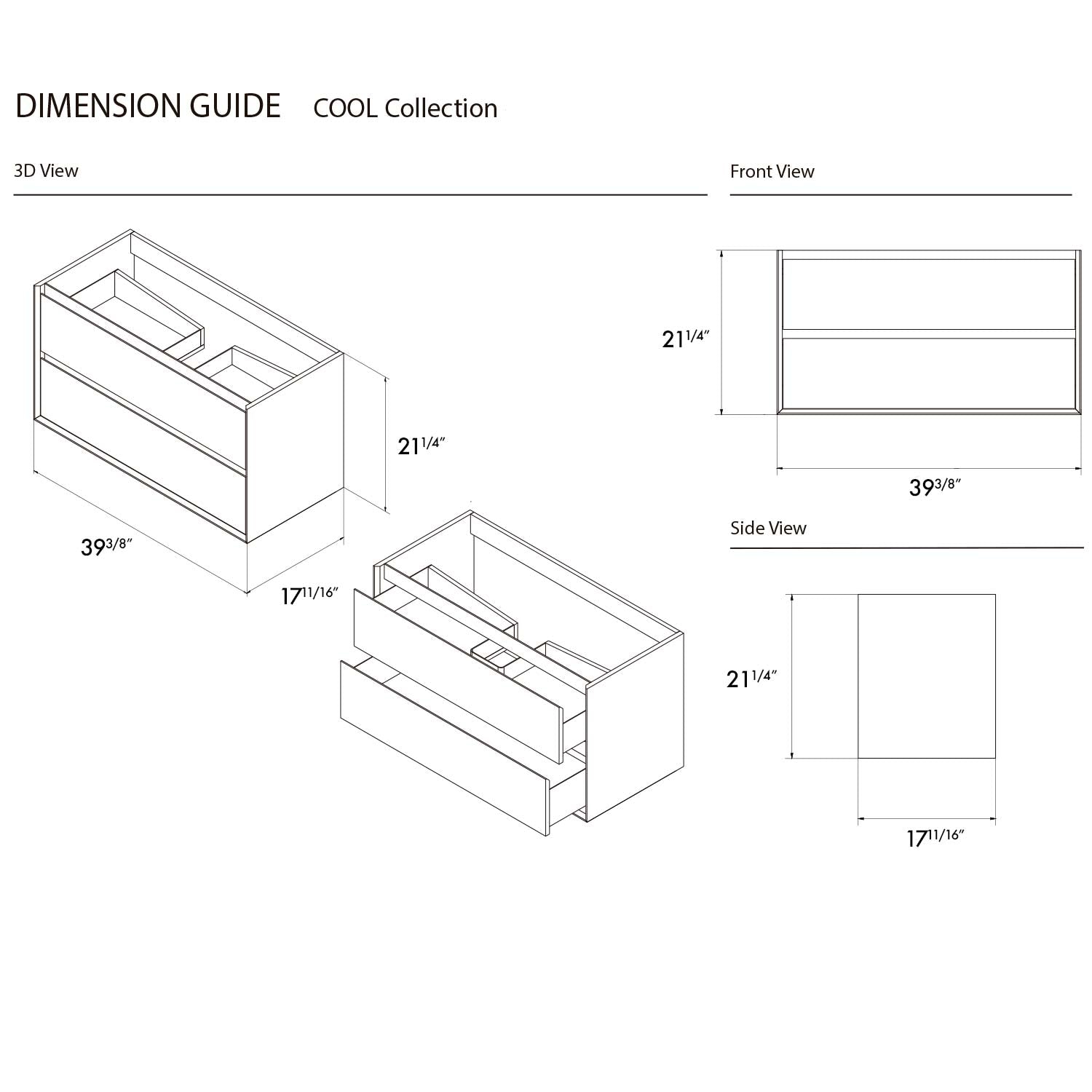 SPECS DRAWING FOR COOL COLLECTION