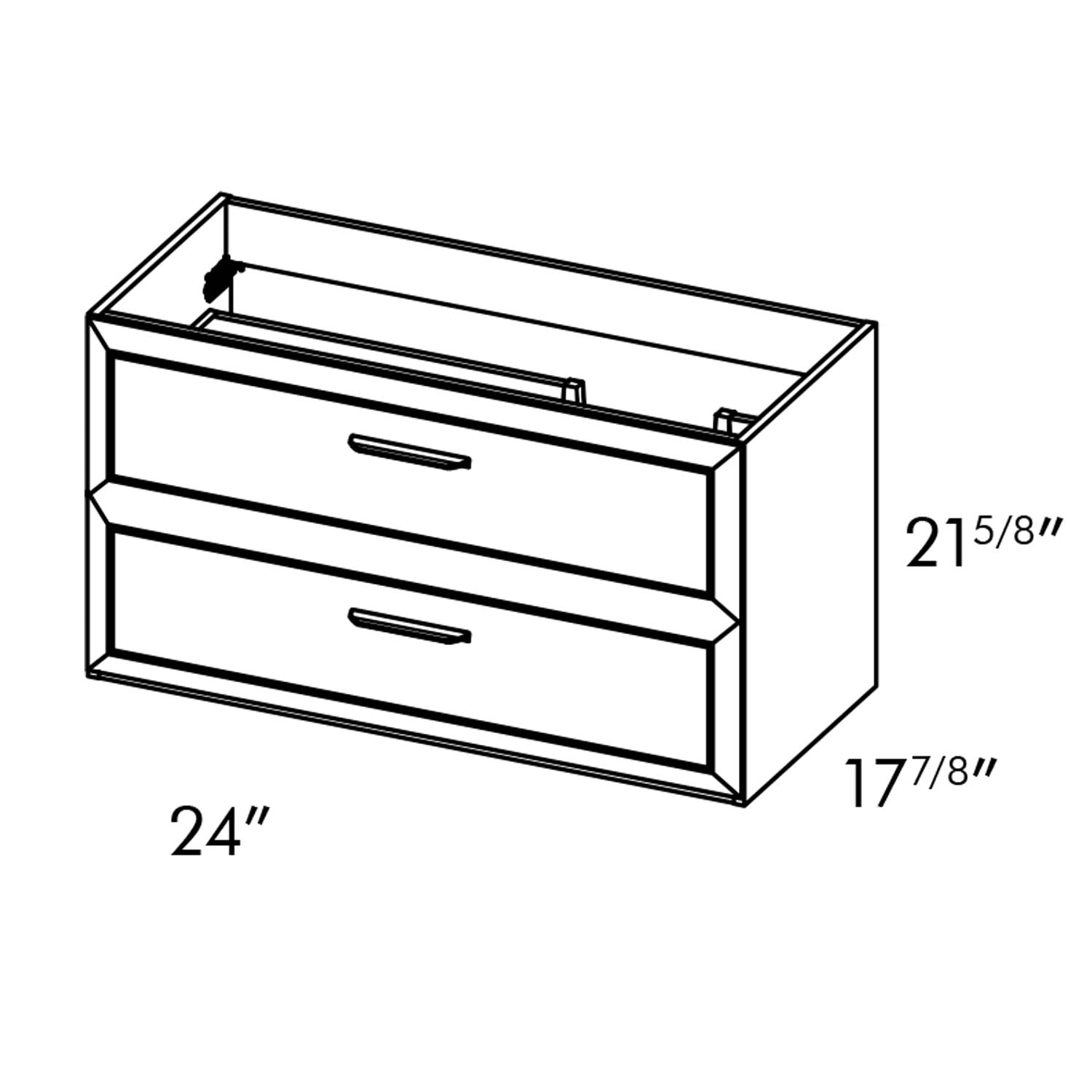 Bathroom Vanity Cabinet DELTA Collection by DAX