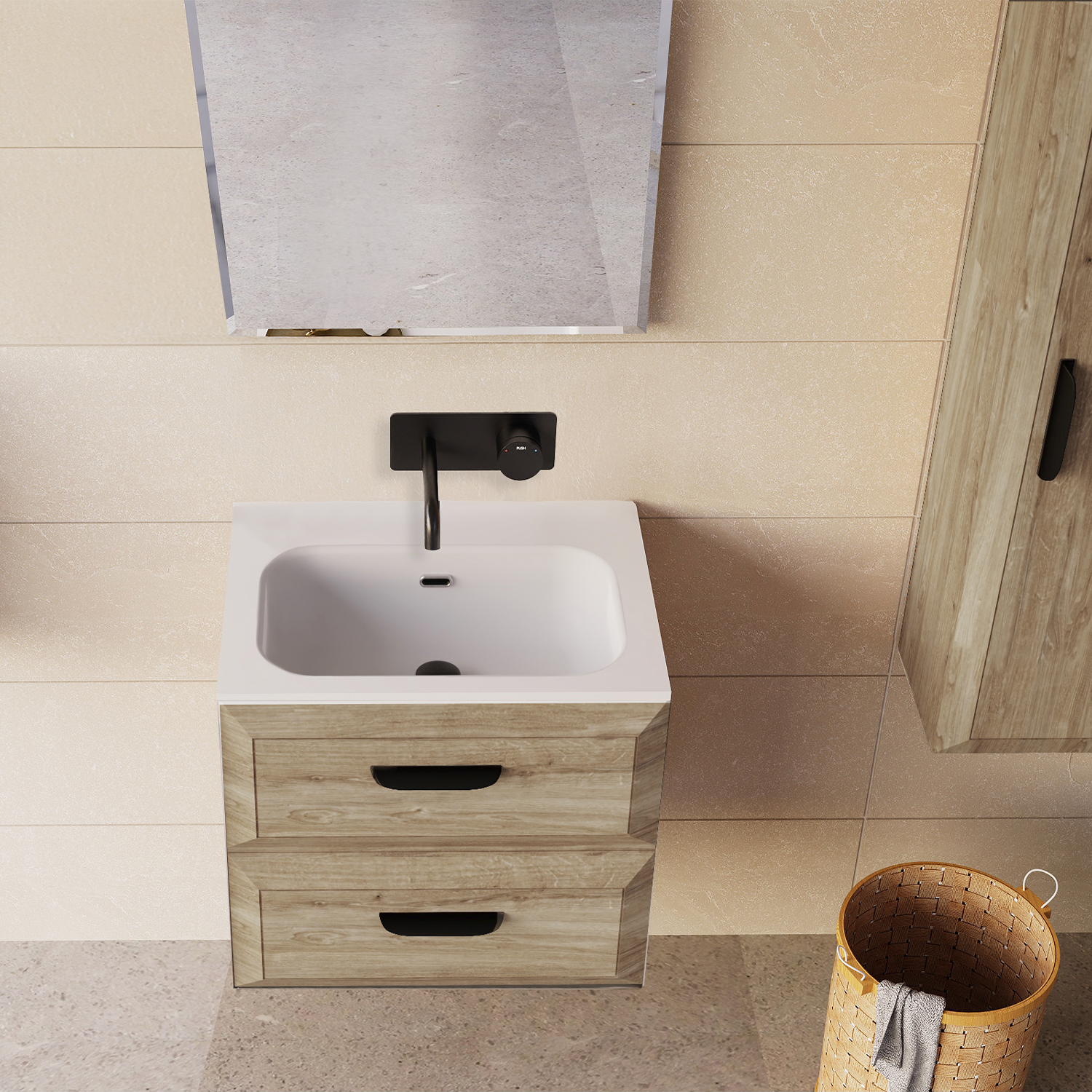 Bathroom Vanity Cabinet DELTA Collection by DAX
