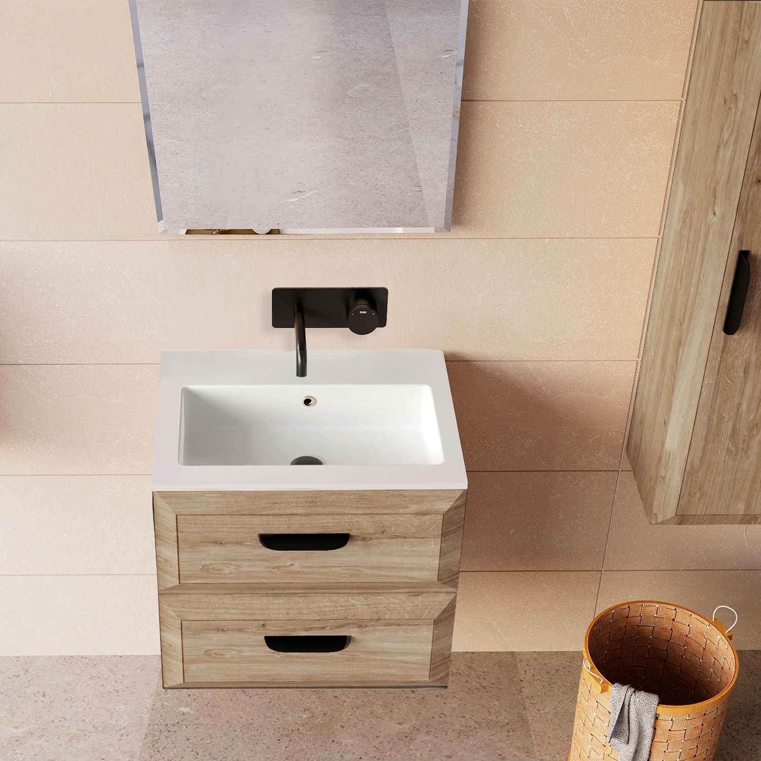 Bathroom Vanity Cabinet DELTA Collection by DAX
