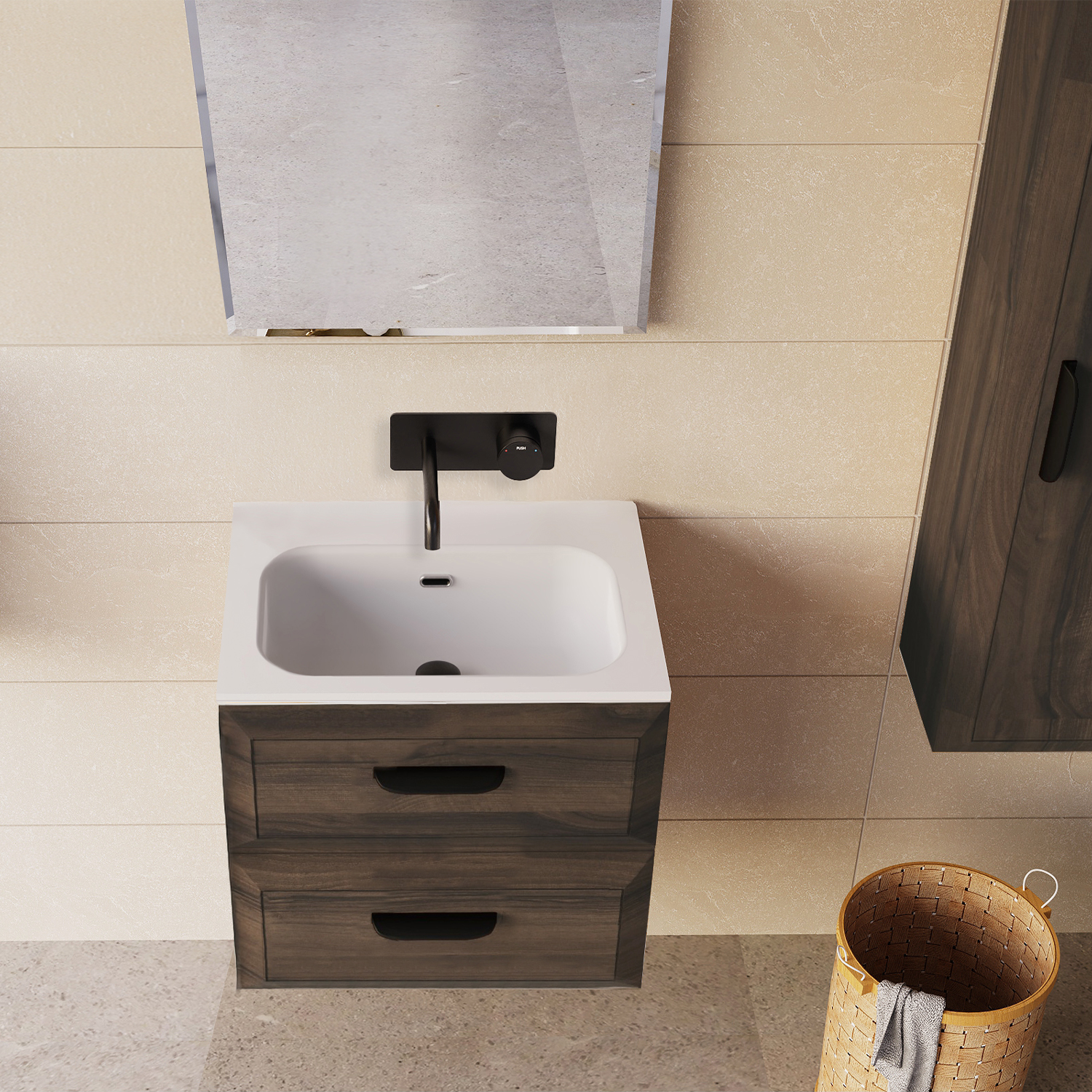 Bathroom Vanity Cabinet DELTA Collection by DAX