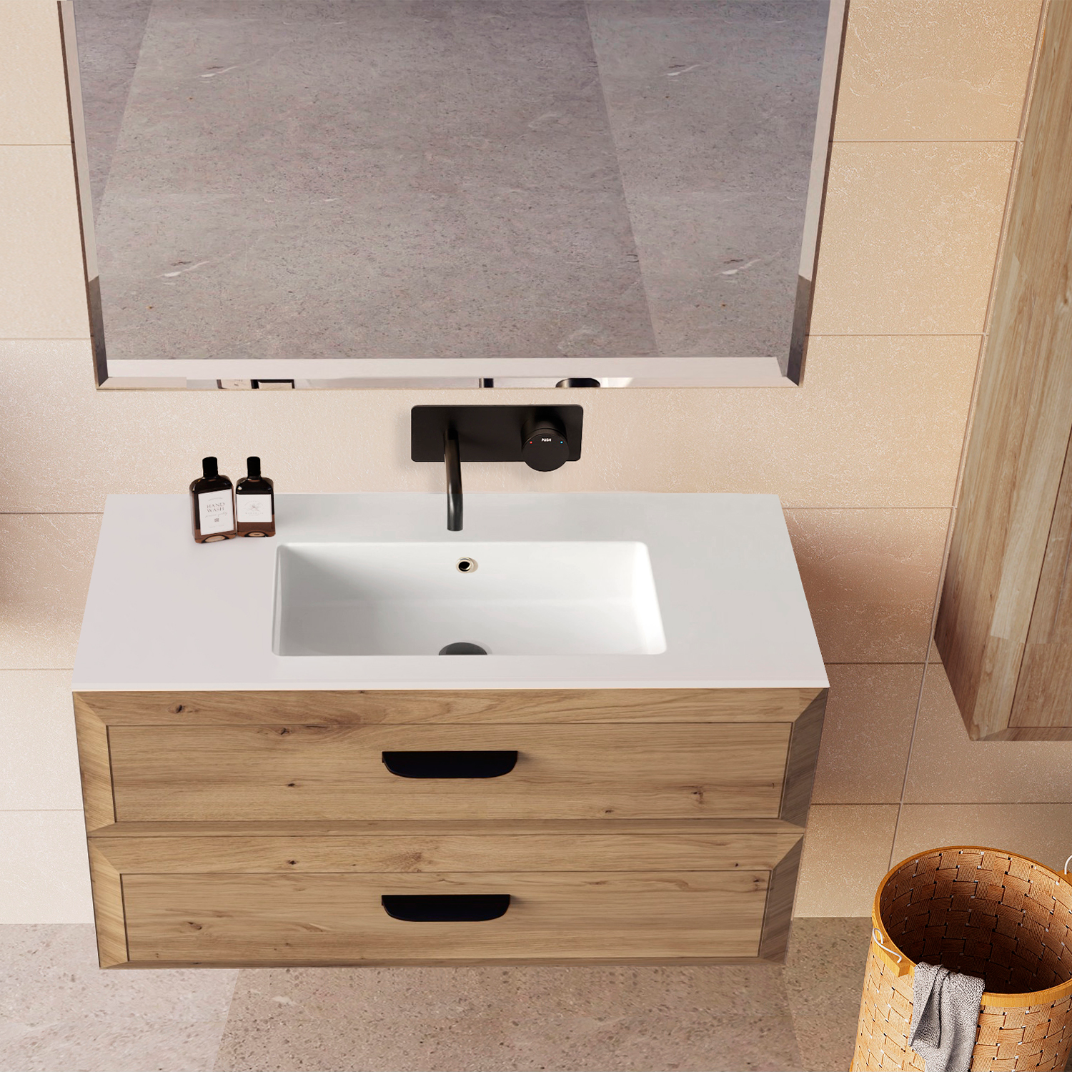 Bathroom Vanity Cabinet DELTA Collection by DAX