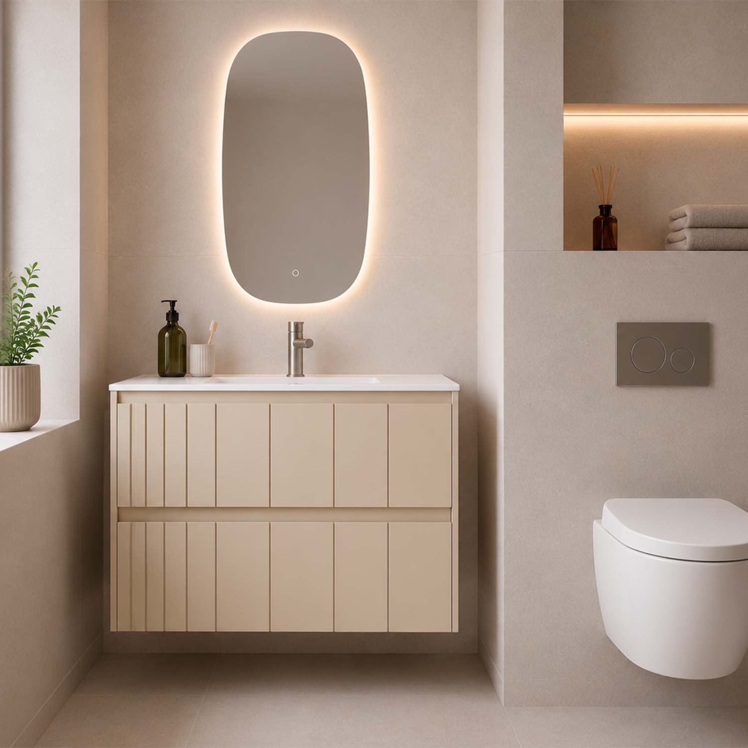 Bathroom Vanity Cabinet POLE Collection by DAX