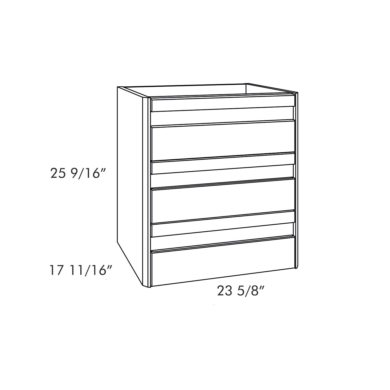Bathroom Vanity Cabinet TOSCANA Collection by DAX