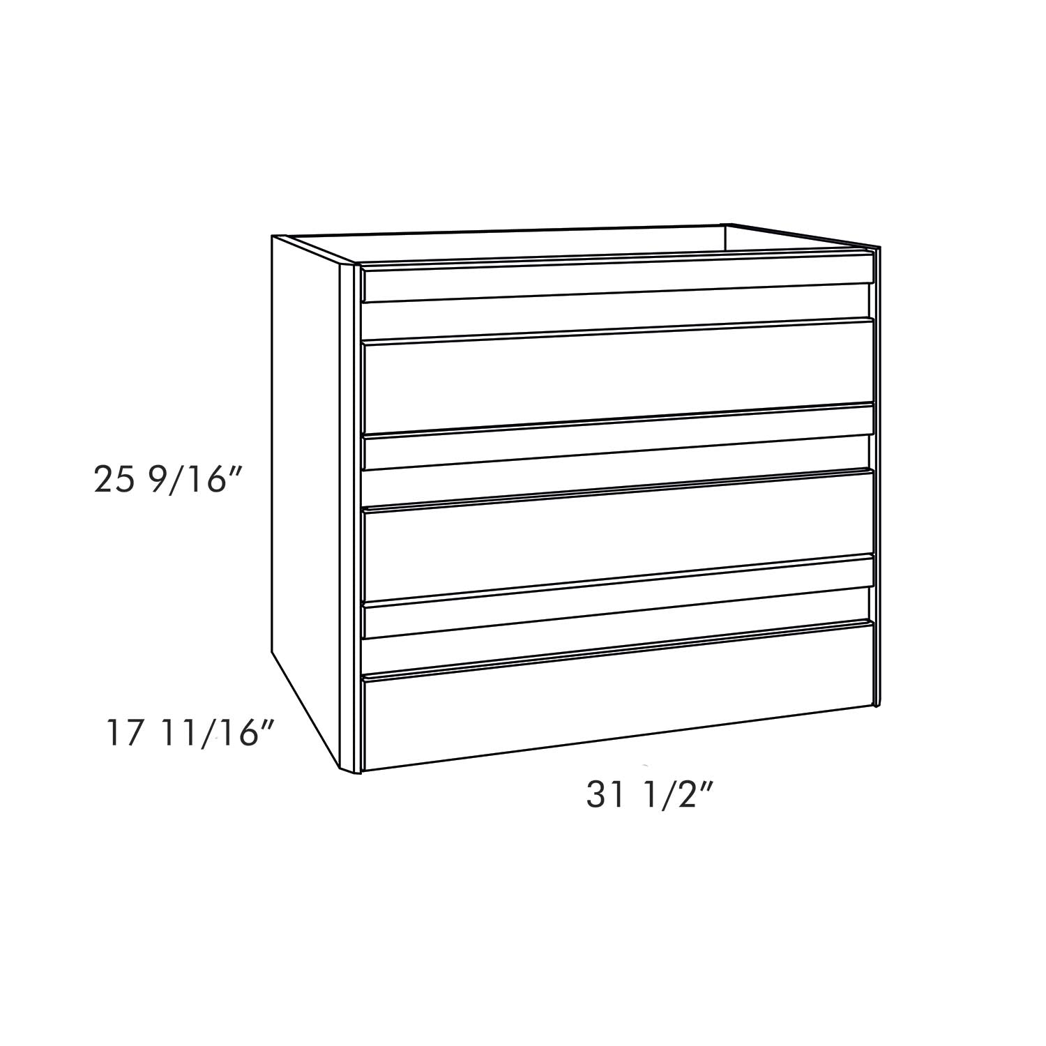 Bathroom Vanity Cabinet TOSCANA Collection by DAX