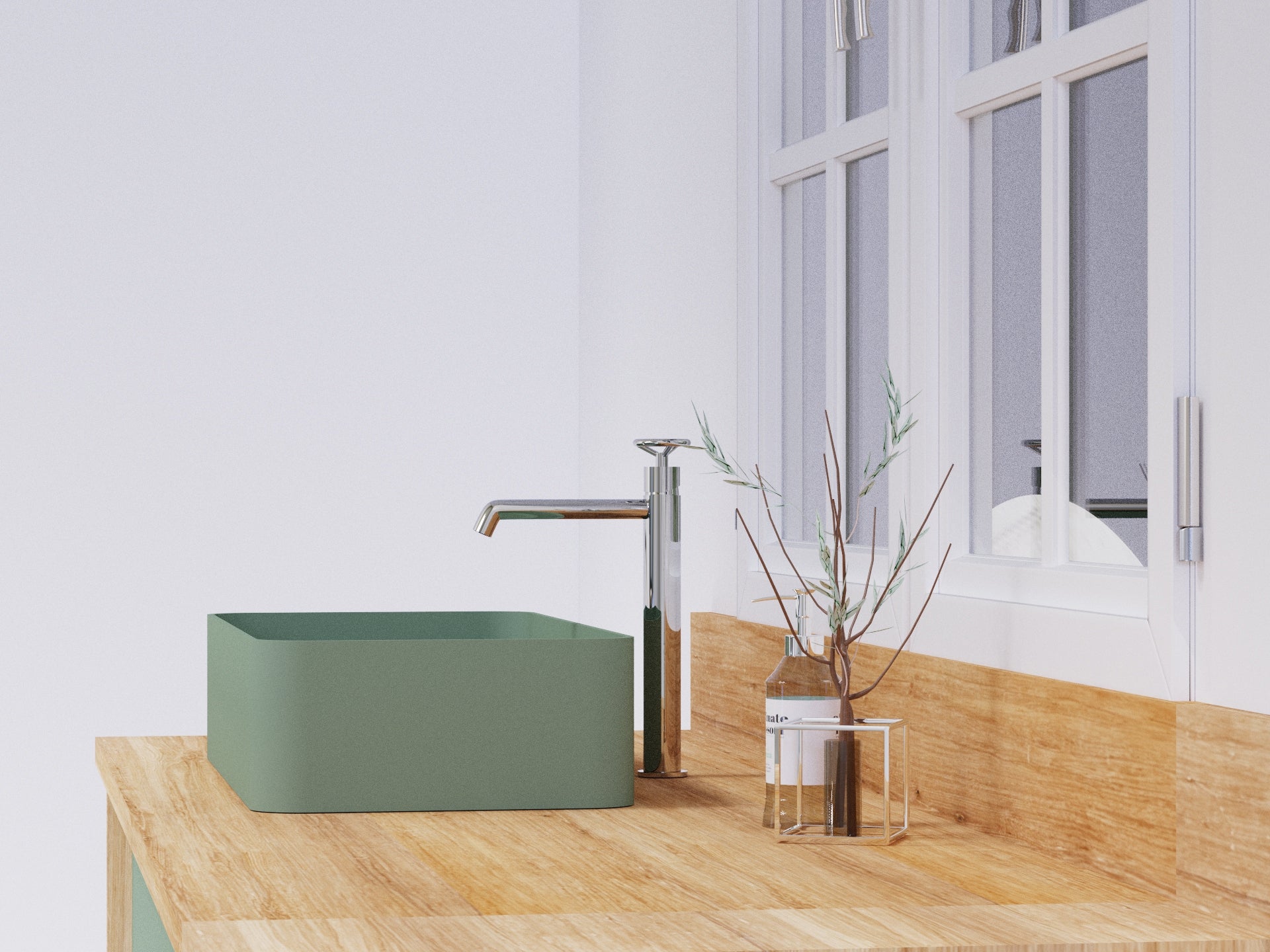 DAX Single Handle Vessel Bathroom Basin Faucet Black Matte Finish (DAX-8010044-BL)