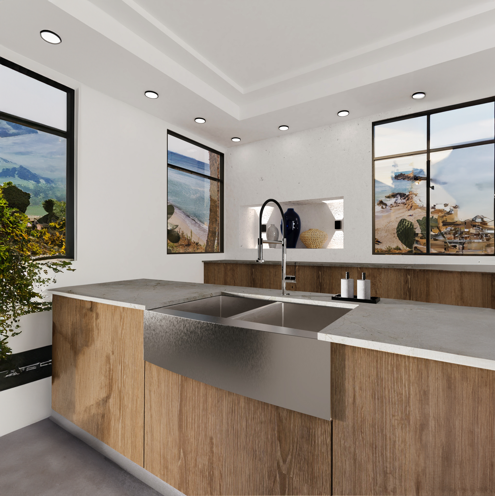 Crafted from premium T-304 Grade Stainless Steel, every DAX sink is built to last a lifetime. Featuring high-density 16-gauge or 18-gauge thickness, these sinks provide superior resistance to dents, scratches, and corrosion. The resilient surface is designed to withstand heavy cookware and extreme temperature changes without warping or losing its luster.