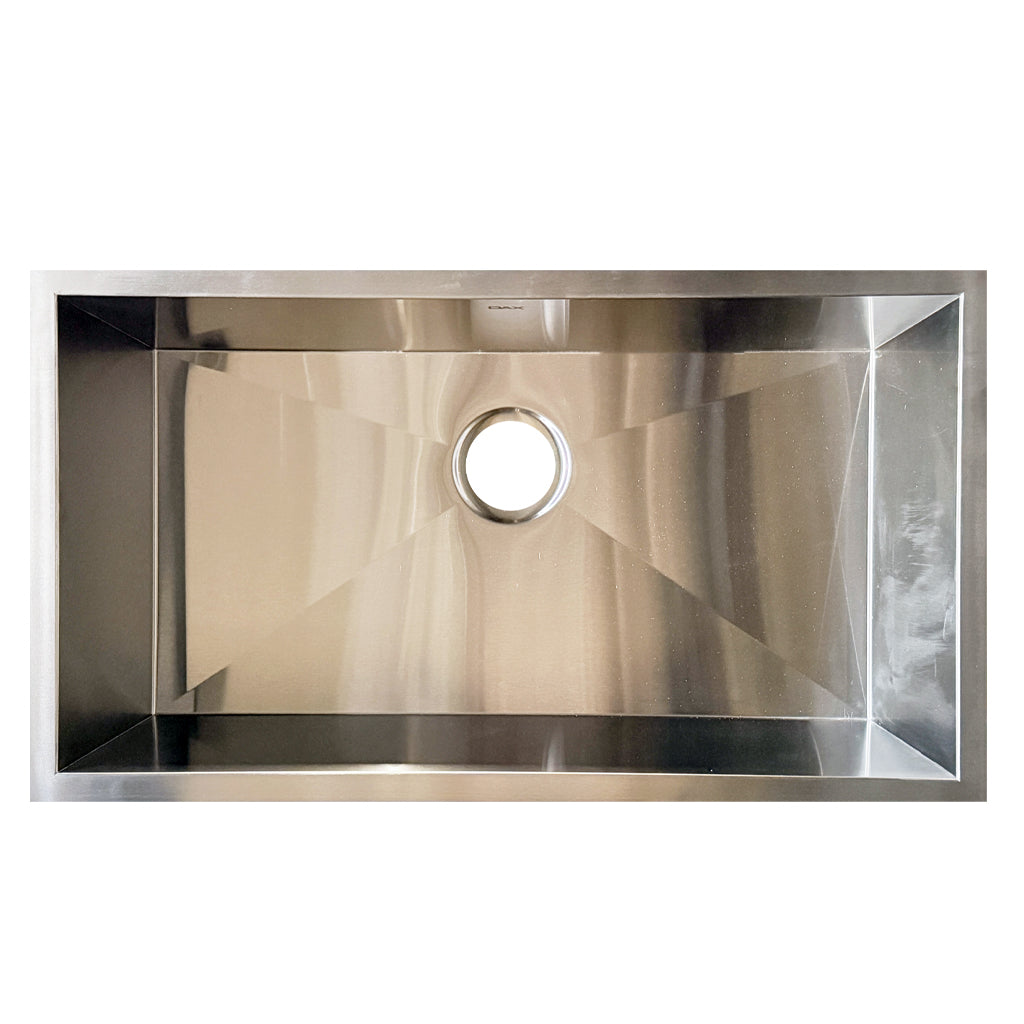 Crafted from premium T-304 Grade Stainless Steel, every DAX sink is built to last a lifetime. Featuring high-density 16-gauge or 18-gauge thickness, these sinks provide superior resistance to dents, scratches, and corrosion. The resilient surface is designed to withstand heavy cookware and extreme temperature changes without warping or losing its luster.