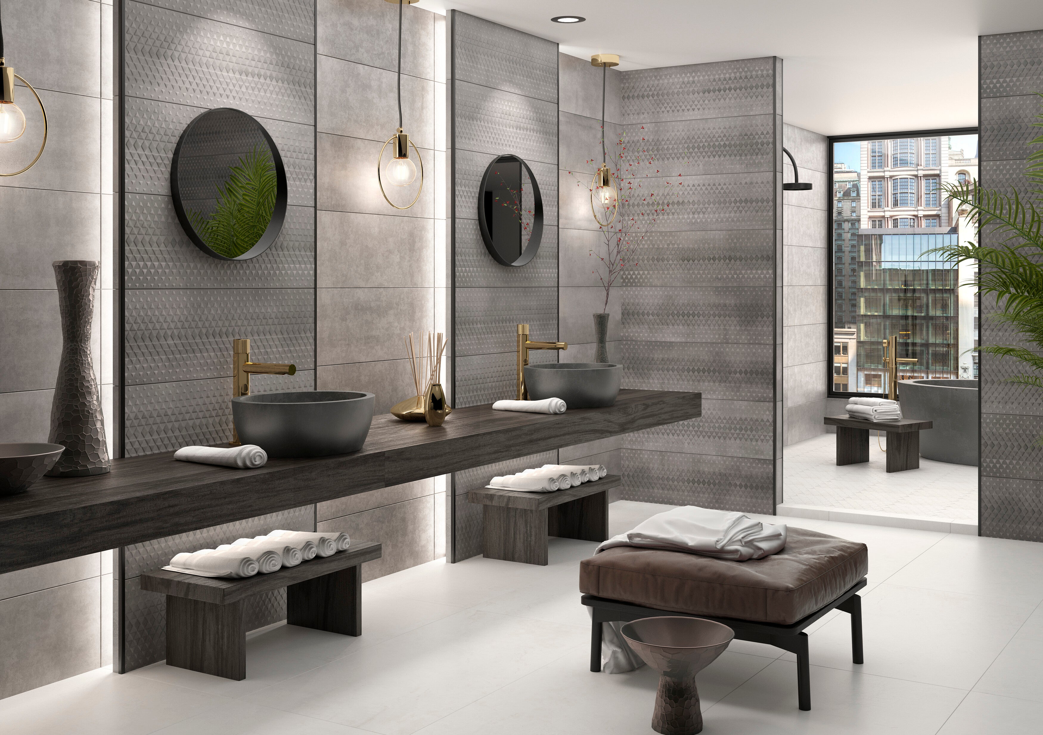 Ceramic Tile TAU DEVON Flooring Collection by DAX