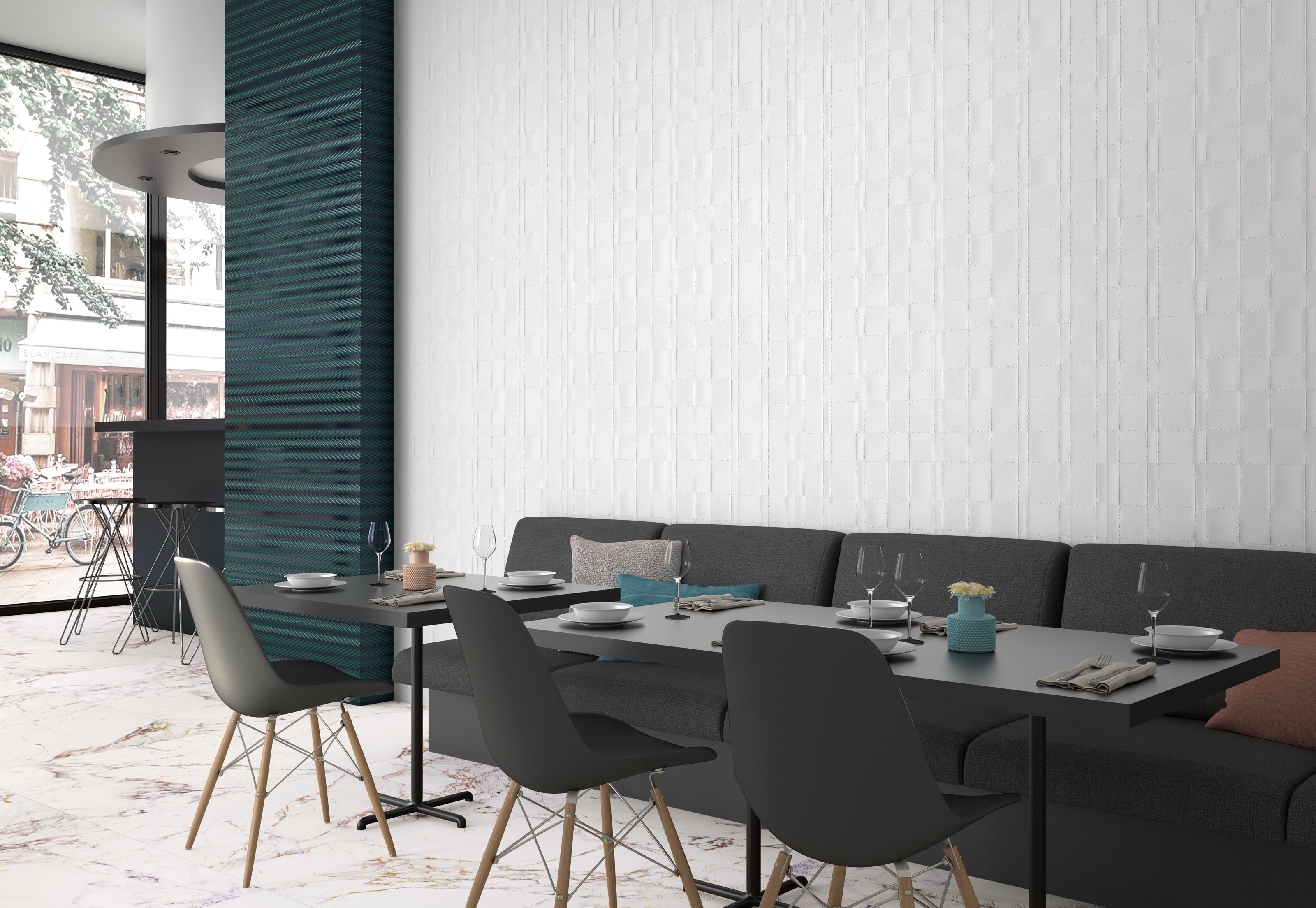 APAVISA ELEMENTS wall coverings - 16 x 48 - (17.18 sqft - 3 pcs per  Box - 24  Boxes per Pallet)