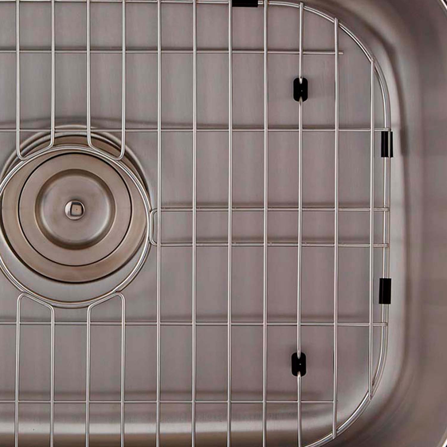 DAX Grid for Kitchen Sink, Stainless Steel Body, Chrome Finish, Compatible with DAX-2317, 19 x 14 Inches (GRID-2317)