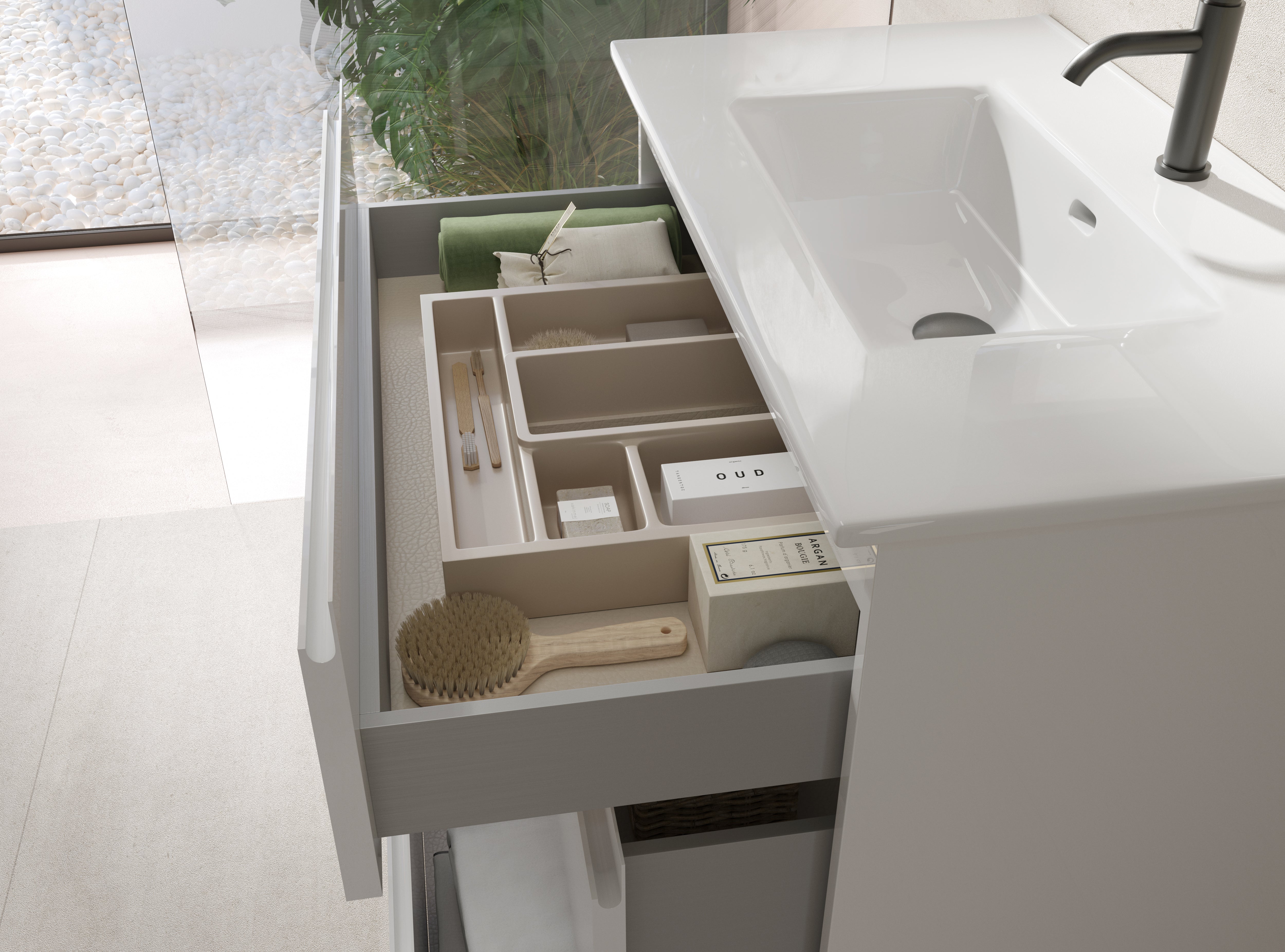 Costa Bathroom Vanity Cabinet with Basin Included