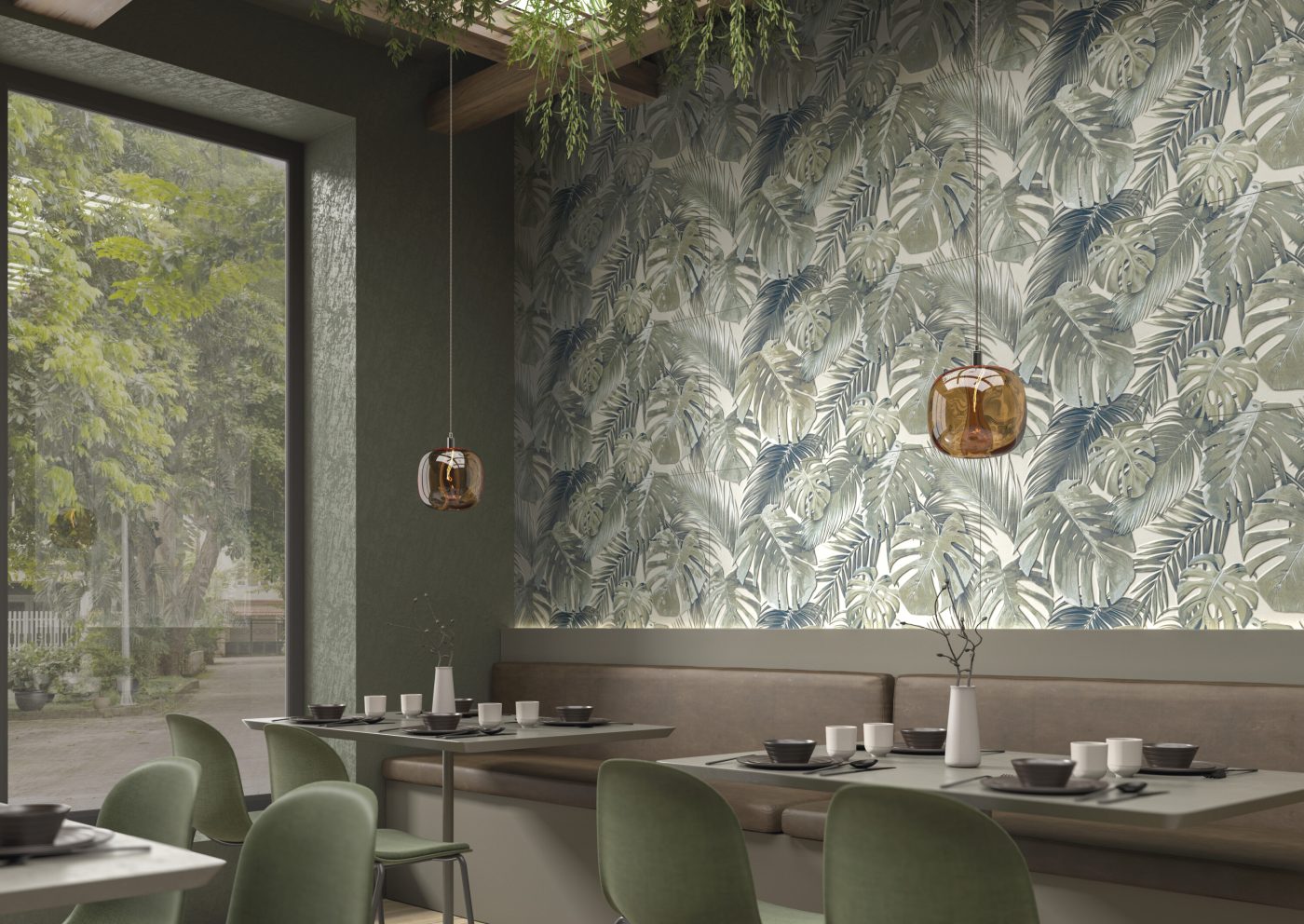 Ceramic Tile GARDEN ARECA Flooring Collection by DAX
