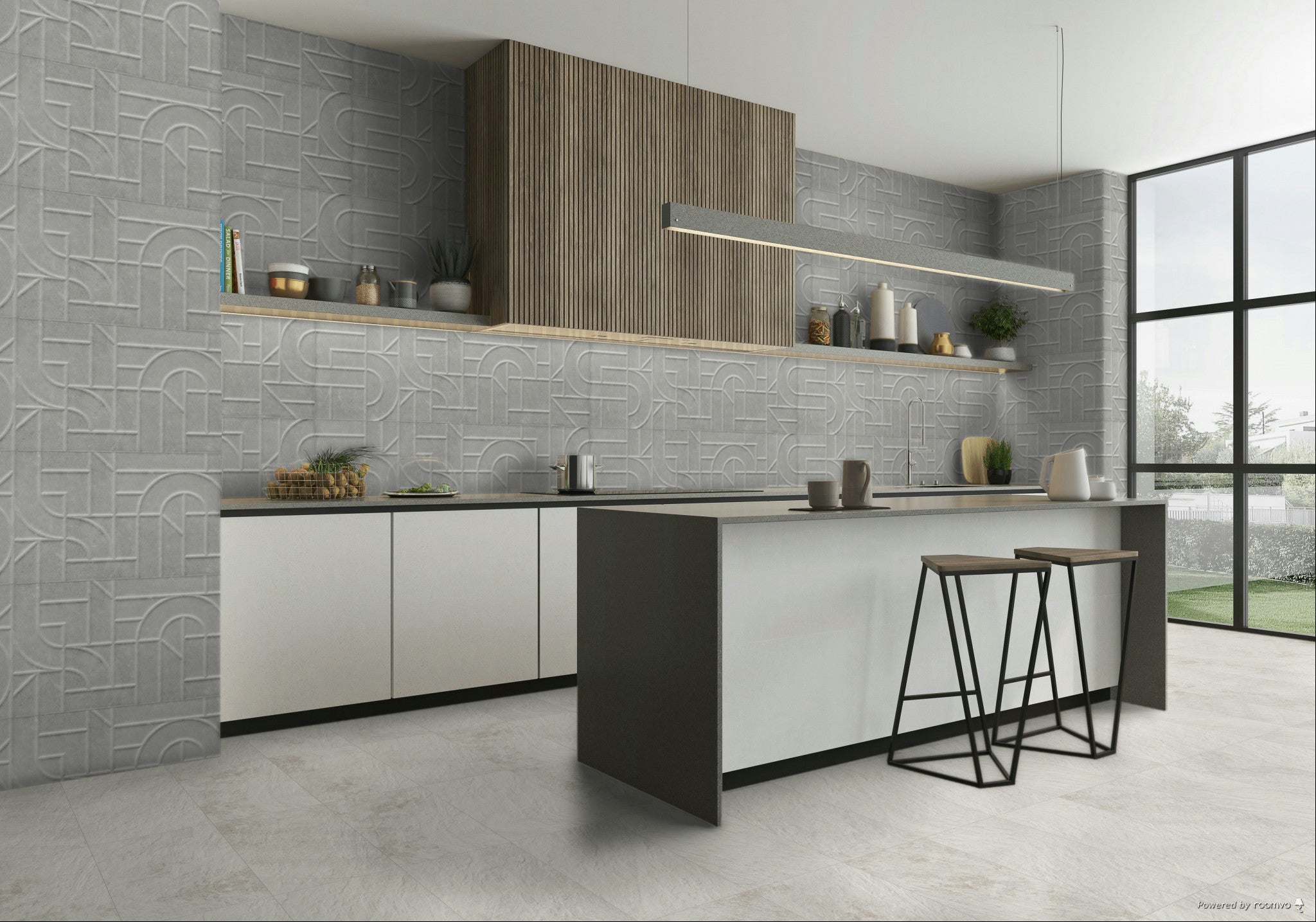 ARGENTA MANHATTAN wall coverings - 16 x 48 - (20.66 Sqft - 4 pcs per  Box - 20  Boxes per pallet)