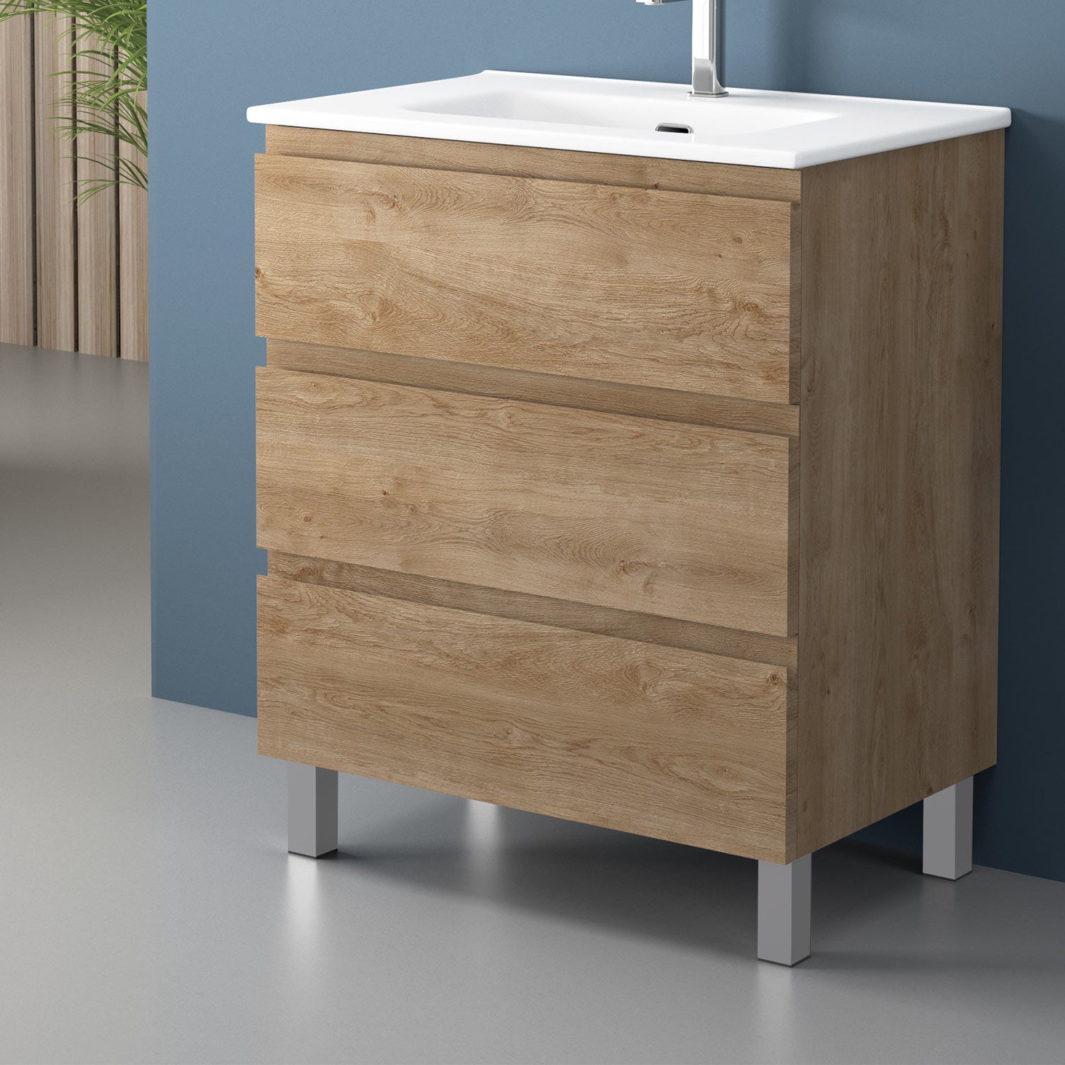 Costa Bathroom Vanity Cabinet with Basin Included