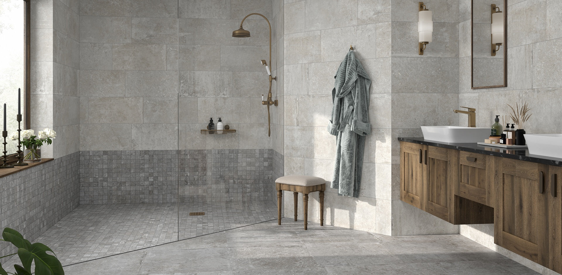 ARGENTA ETIENNE wall coverings - 12 x 36 - (14.53 Sqft - 5 pcs per  Box - 63  Boxes per pallet)