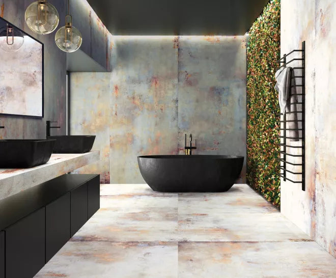 APAVISA Slab 6 mm Lamiere White Natural - 48" x 110 - (36.16 Sqft per Slab)
