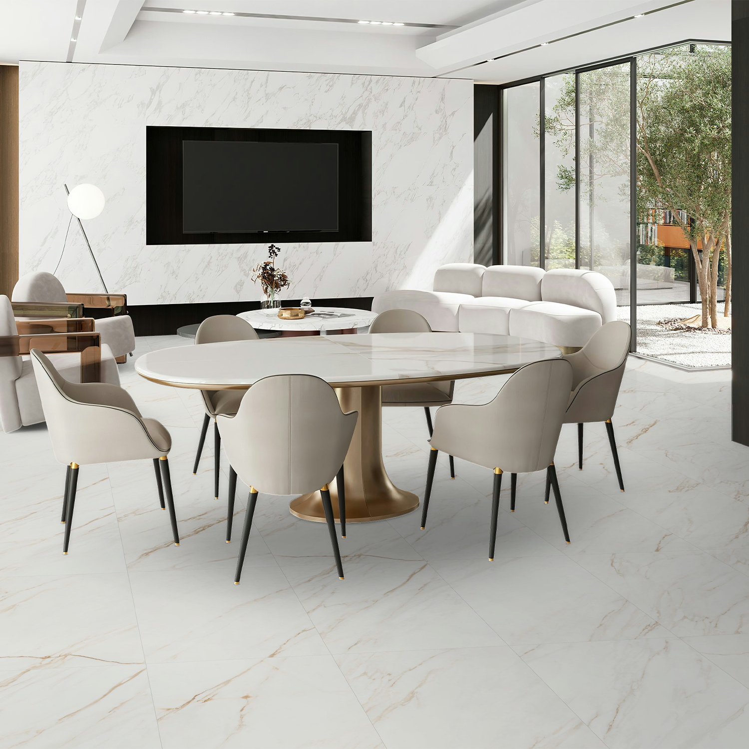 Ceramic Tile LUCCA Flooring Collection by TAU