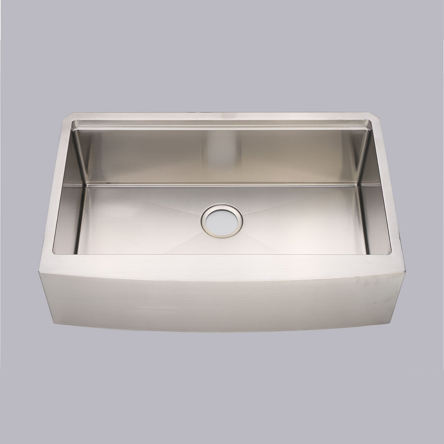 DAX Farmhouse Single Bowl Top Mount Kitchen Sink 33 x 21 - R10 - 18G. Accessories Included