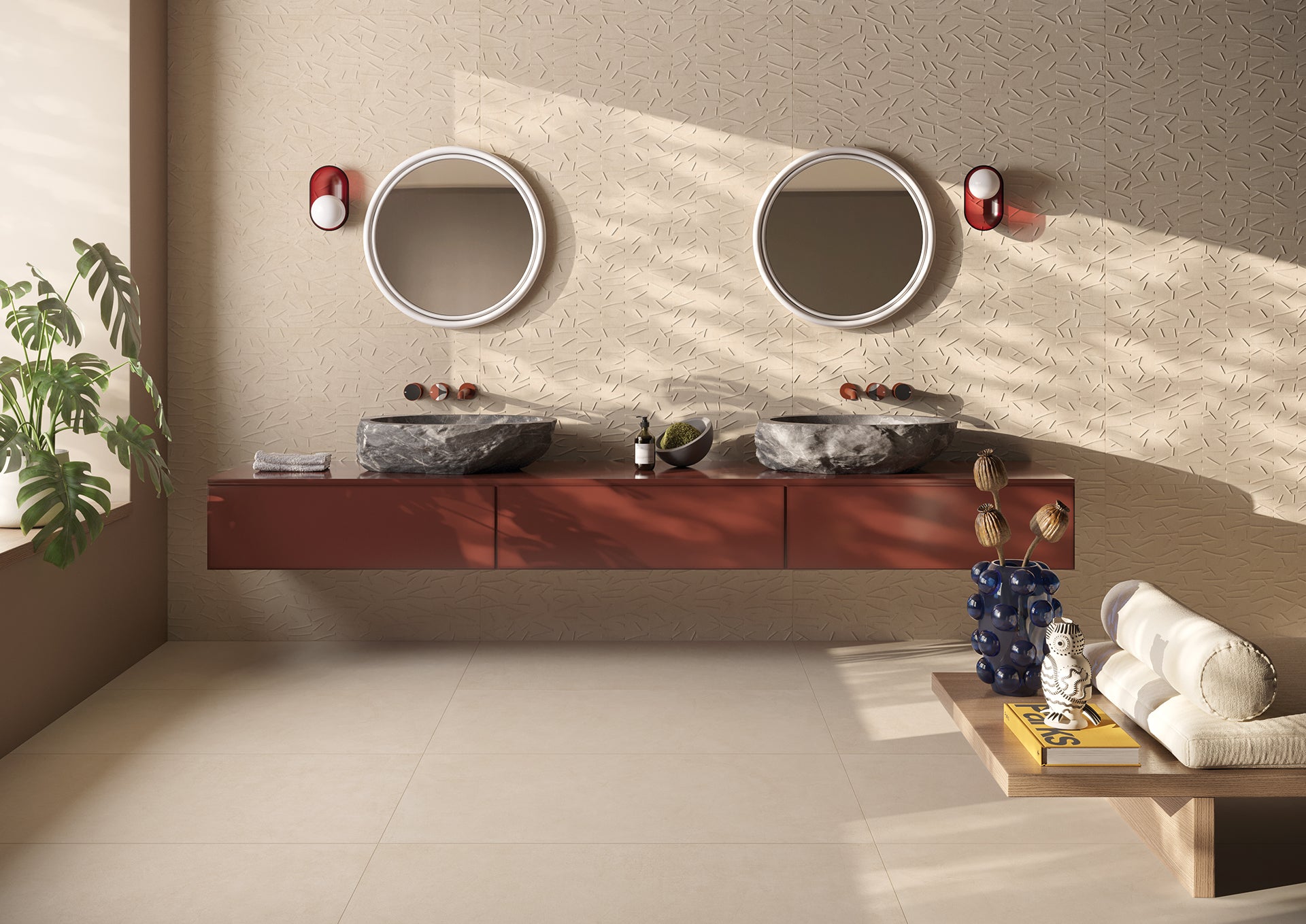 Ceramic Tile GFI RESINA Flooring Collection by DAX