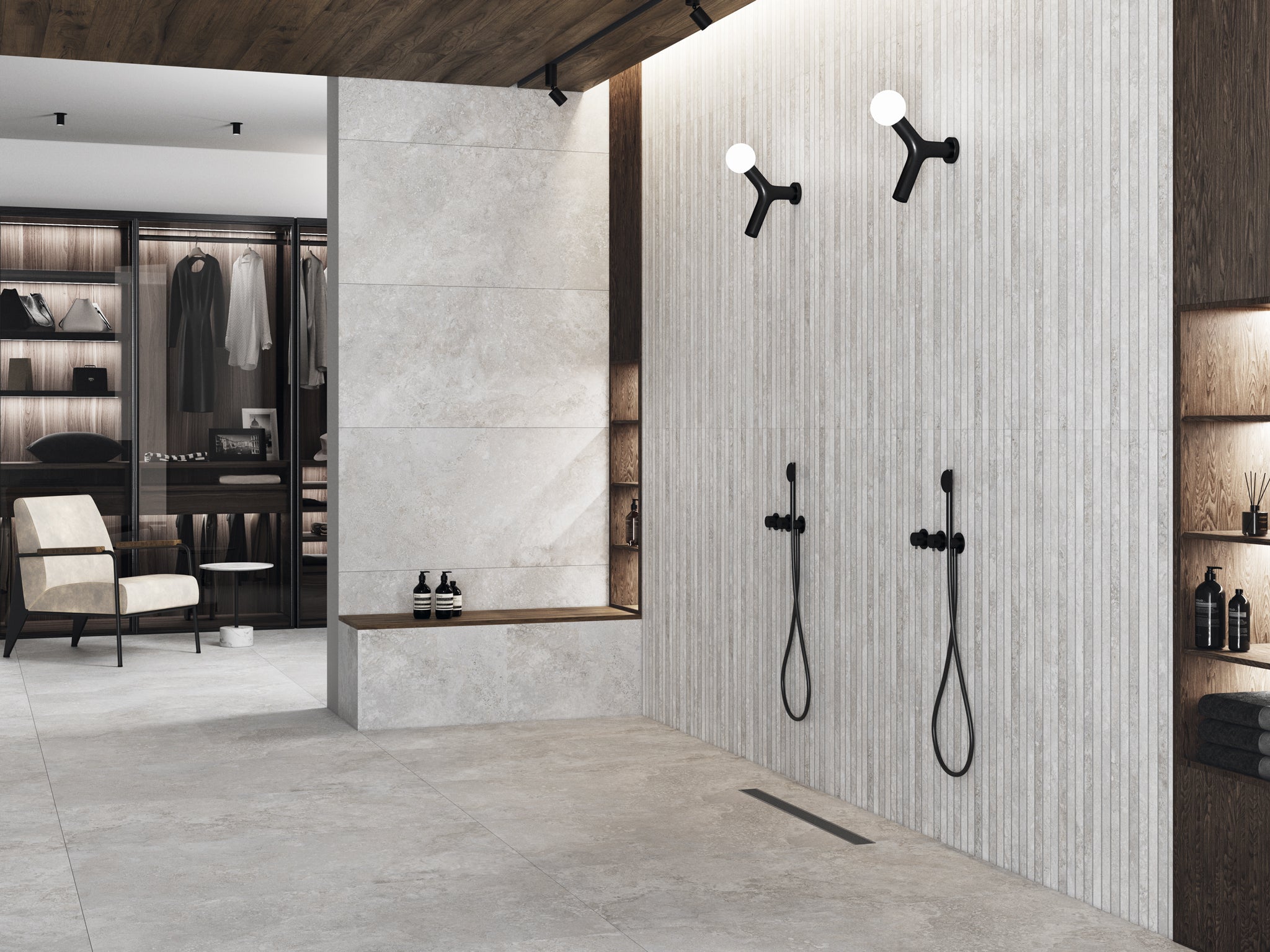 SALONI TOSCANO wall coverings - 24 x 48 - (15.5 Sqft - 2 pcs per  Box - 30  Boxes per pallet)