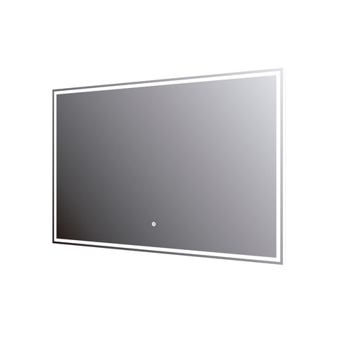 Espejo de tocador de baño con retroiluminación LED DAX de 36" con sensor táctil, 110 V, 50-60 Hz, 35-7/16 x 23-5/8 x 12 5/8 pulgadas (DAX-DL759060)