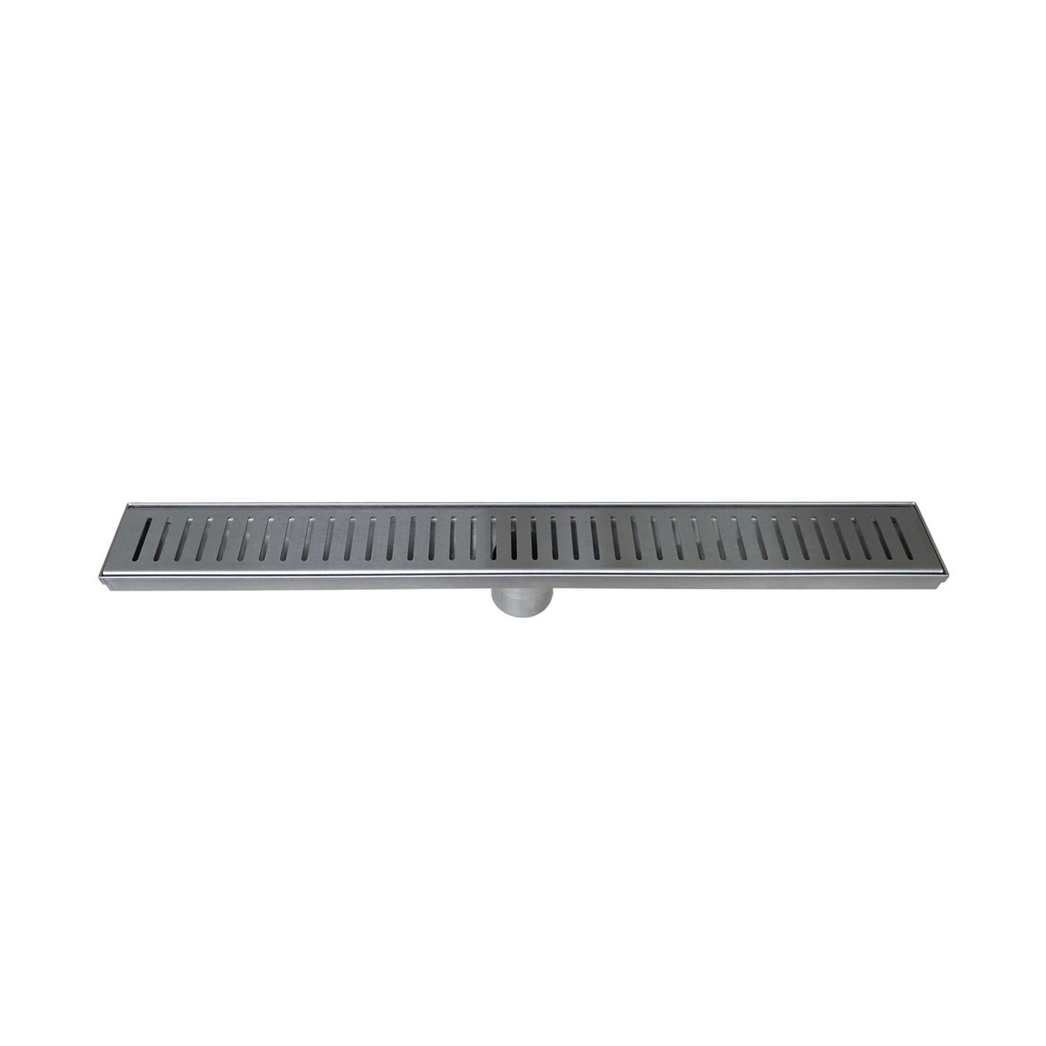 DAX Rectangle Shower Floor Drain, Stainless Steel Body, Stainless Steel Finish, 36 x 3-3/8 Inches (DR36-G06)