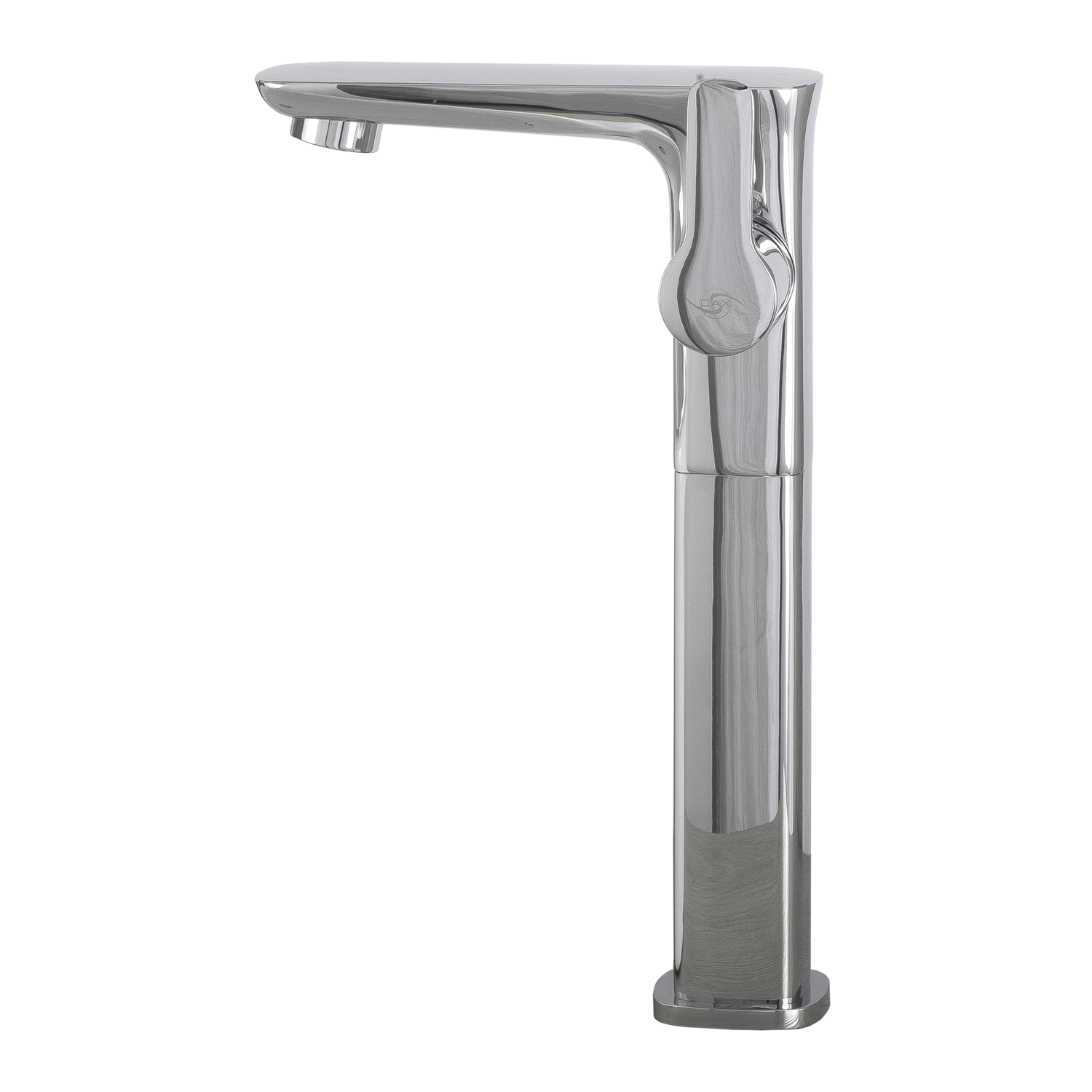 DAX Single Handle Vessel Sink Bathroom Faucet, Brass Body, Chrome Finish, 4-3/4 x 10-1/4 Inches (DAX-9883B)