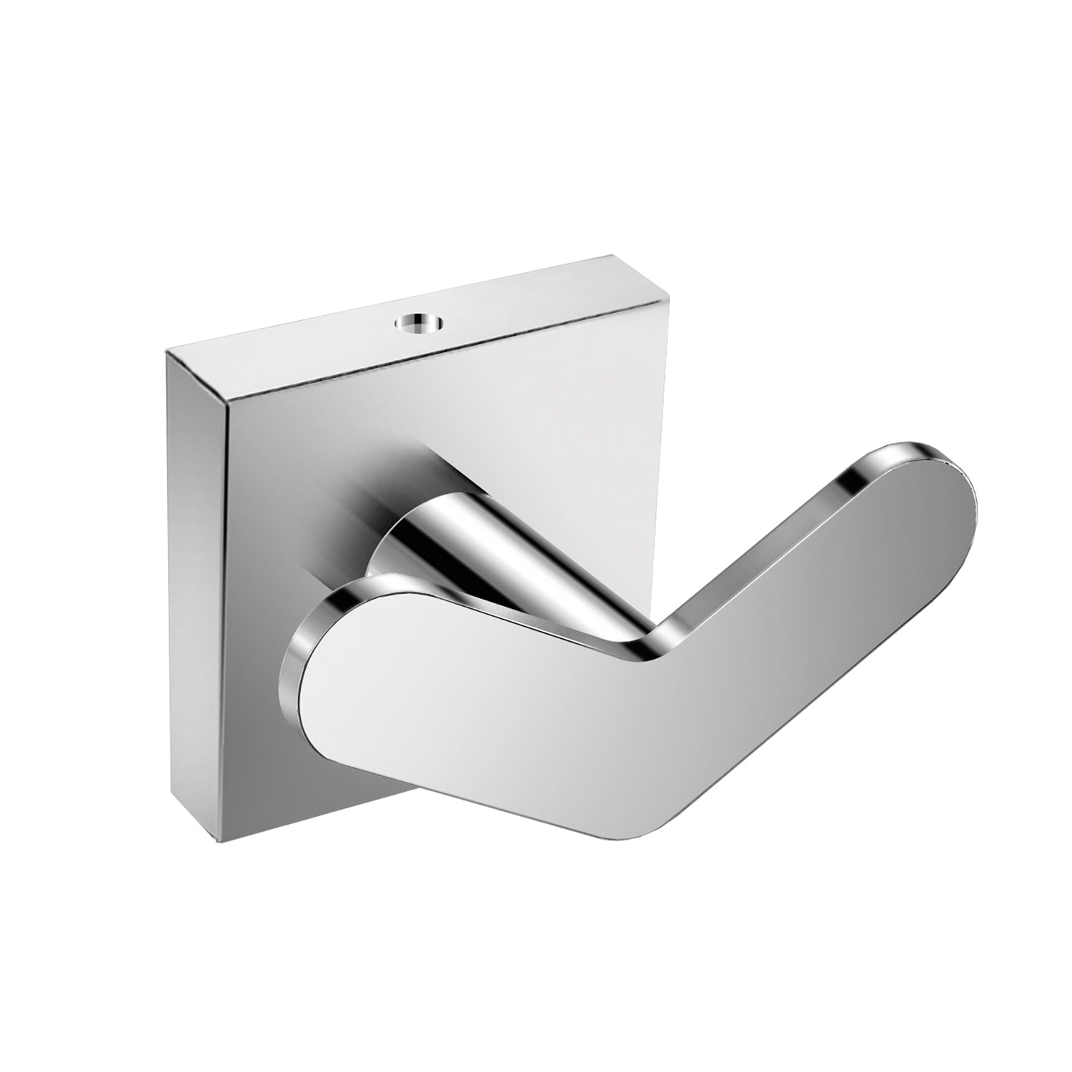 DAX Milano Towel Hook, Wall Mount Stainless Steel, Chrome Finish, 2-9/16 x 1-3/4 x 1-9/16 Inches (DAX-GDC160122-CR)