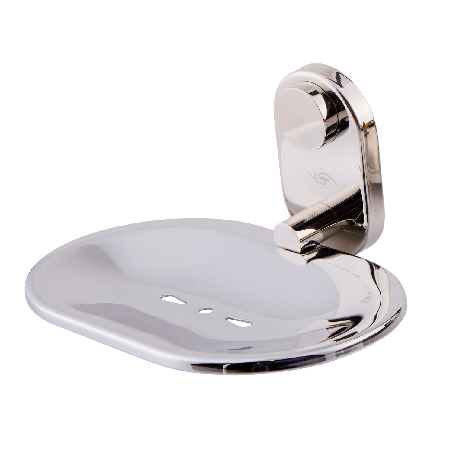 DAX Stainless Steel Soap Dish, Wall Mount Tray, Satin Finish, 4-5/8 x 2-3/4 x 5-15/16  Inches (DAX-G0205A-S)