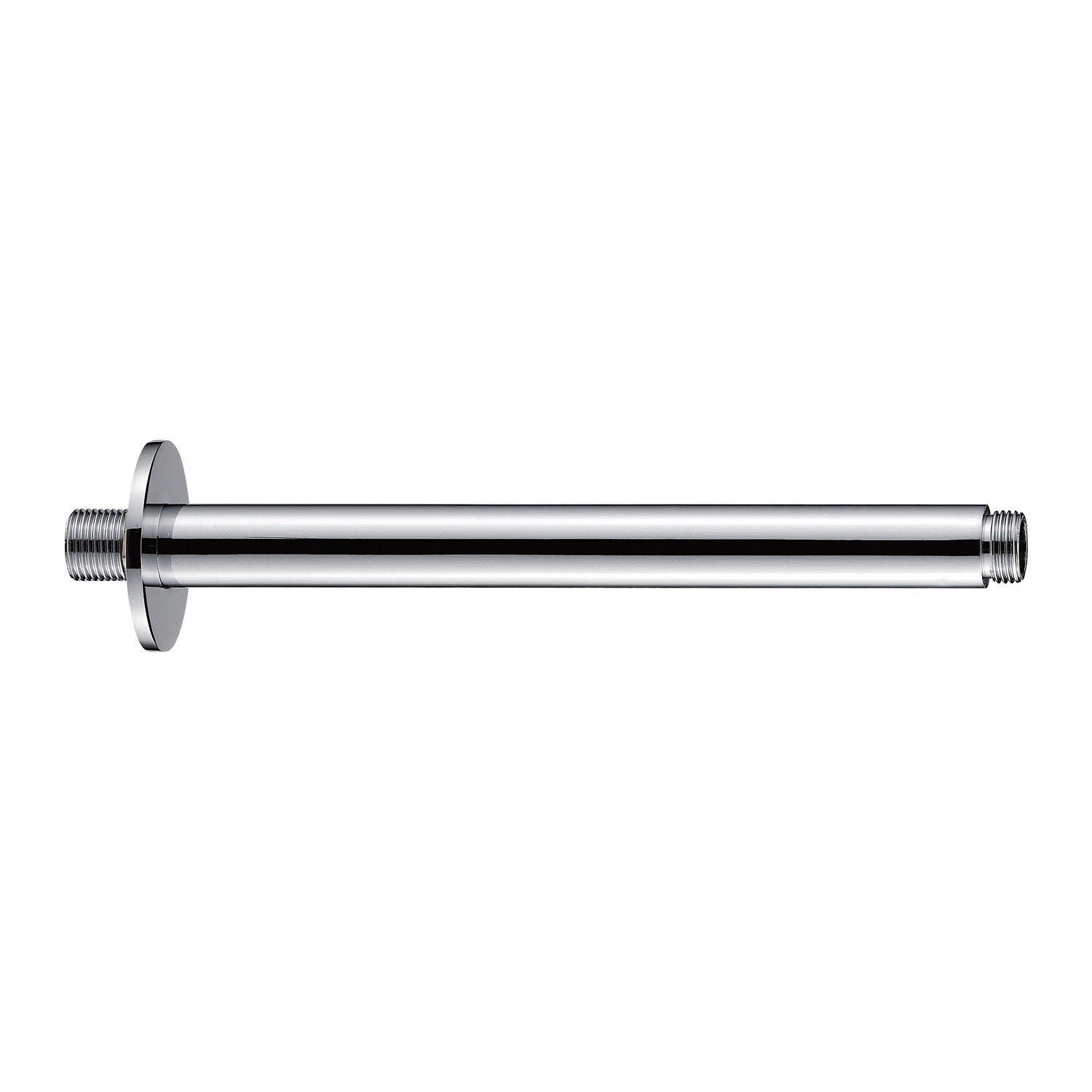 Dax Brass Round Ceiling Shower Arm 8 Inches Brushed Nickel Finish (DAX-1016-200-BN)