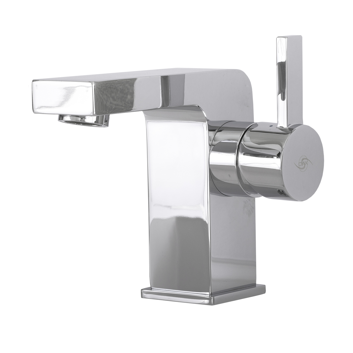 DAX Single Handle Bathroom Faucet, Brass Body, Chrome Finish, 3-15/16 x 4-1/8 Inches (DAX-8227)