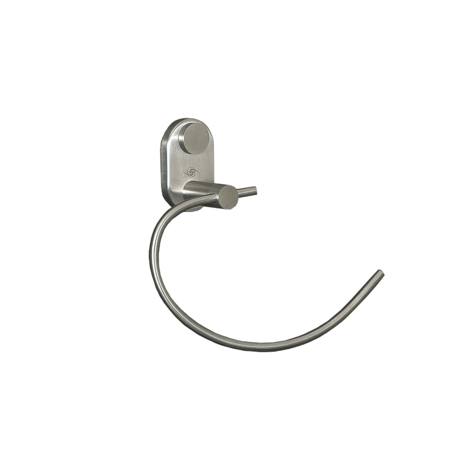 DAX Towel Ring, Wall Mount, Stainless Steel, Satin Finish, 8-1/4 x 7-3/16 x 3-1/8 Inches (DAX-G0208-S)