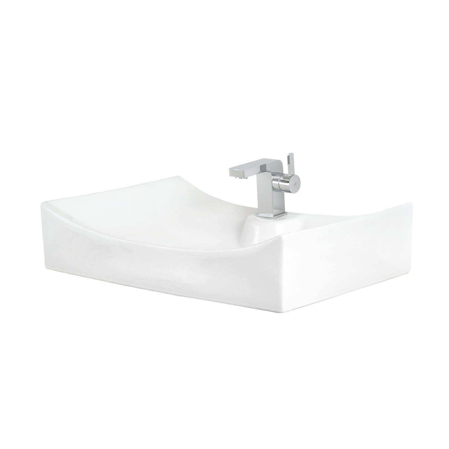 Mini lavabo 350x280 profondeur 120mm blanc