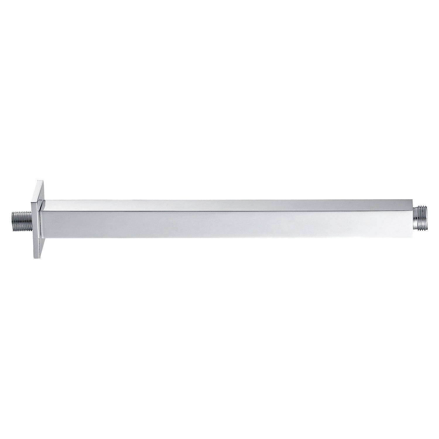 Dax Brass Square Ceiling Shower Arm 8 Inches Chrome Finish (DAX-1012-200-CR)