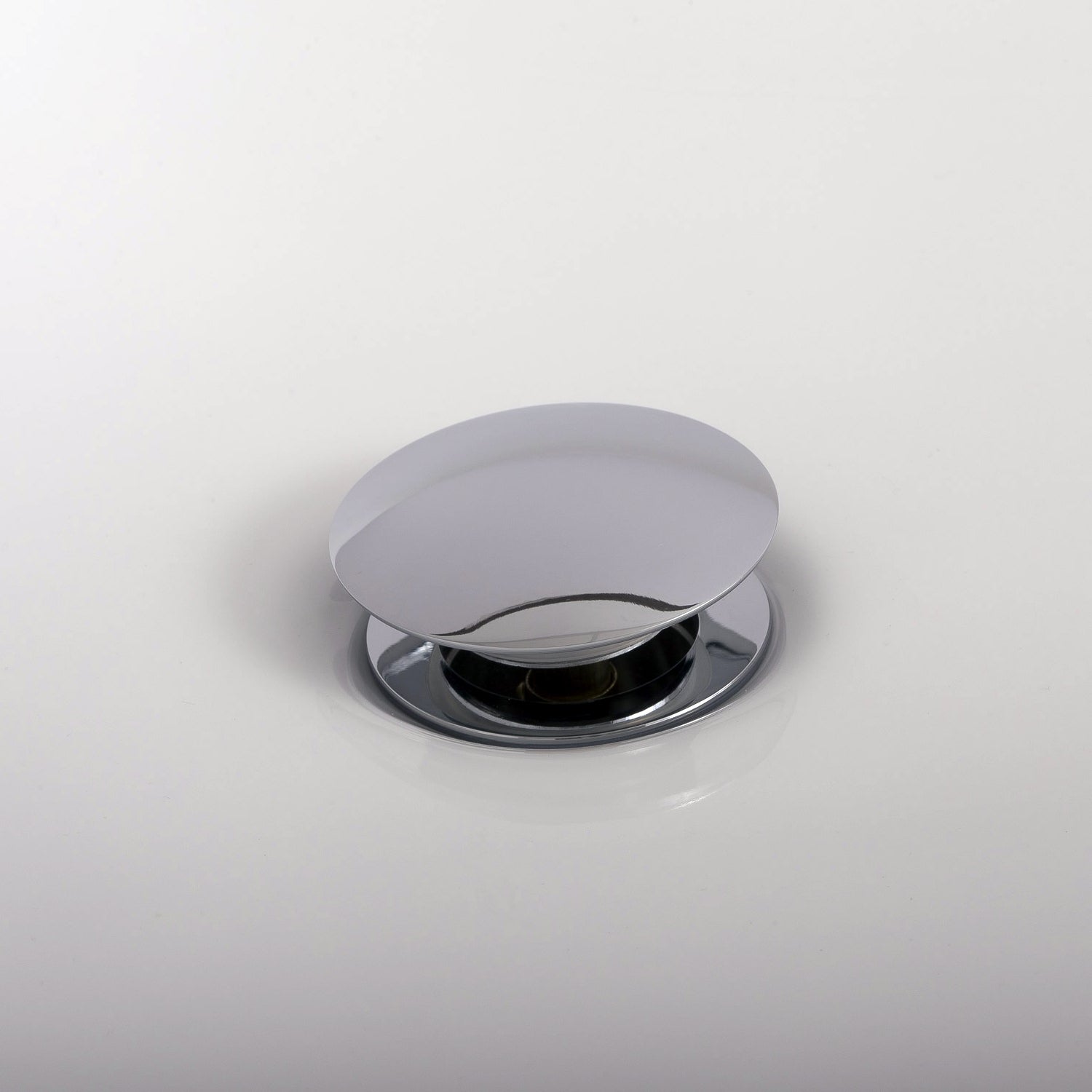 DAX Round Vanity Sink Pop up Drain, Brass Body, 2-5/8 x 8-5/8 Inches (DAX-82005-BN)