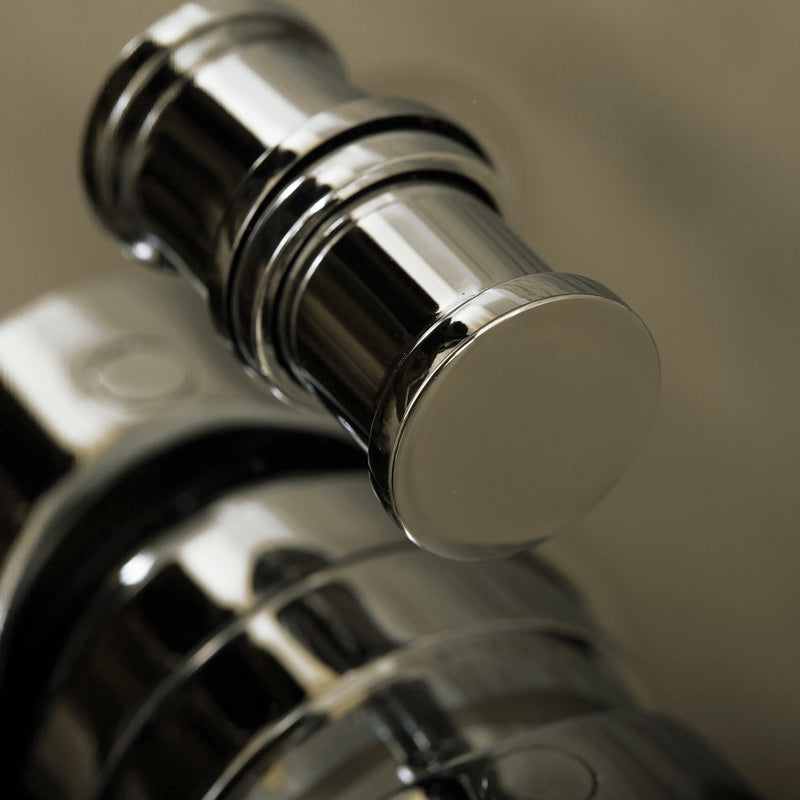 DAX Oval Shower Single Valve Trim, Brass Body, Chrome Finish (DAX-8308)