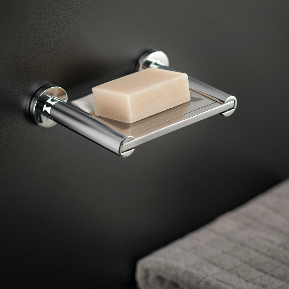 COSMIC Architect Soap Dish, Wall Mount, Stainless Steel