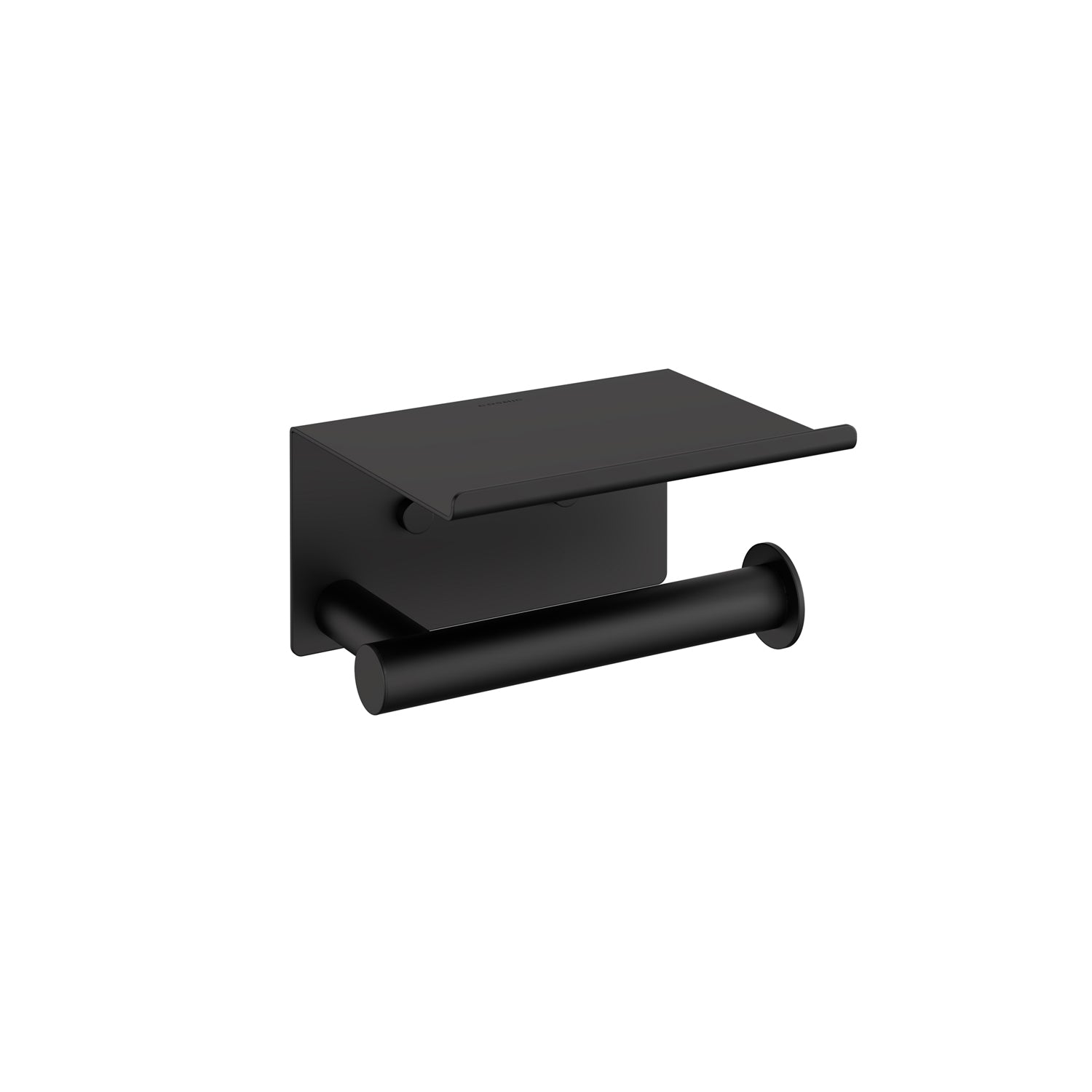 Architect SP paper holder with cover. Matte black (2353659)