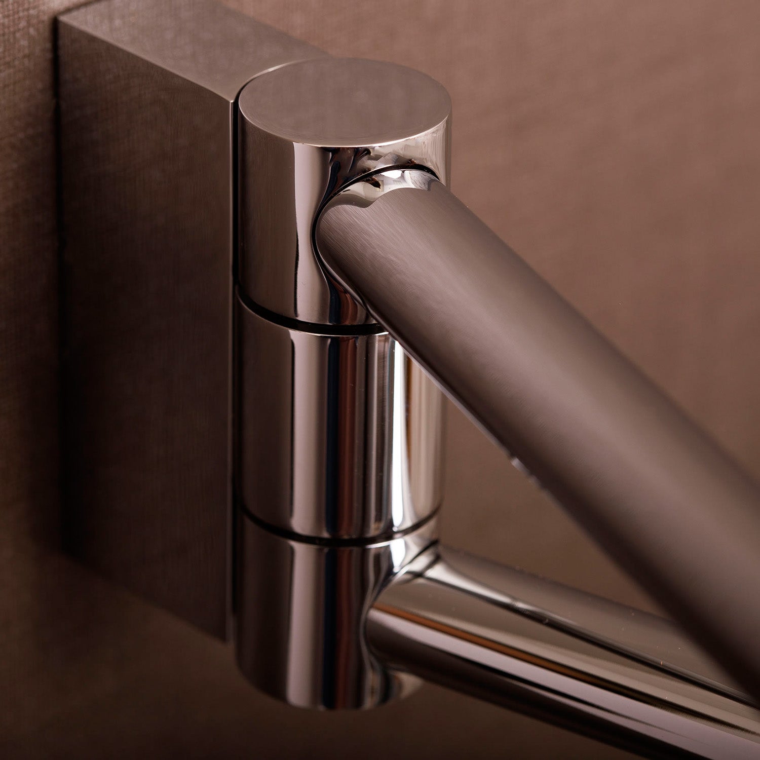 Bathroom Accessories Double Swivel Towel Holder by Cosmic