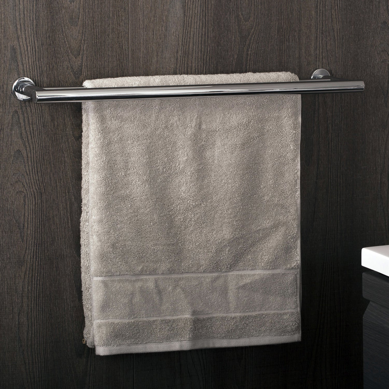 Bathroom Accessories Double Towel Bar by Cosmic