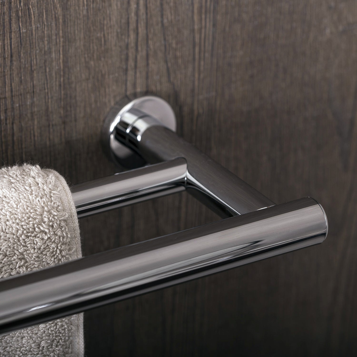 Bathroom Accessories Double Towel Bar by Cosmic