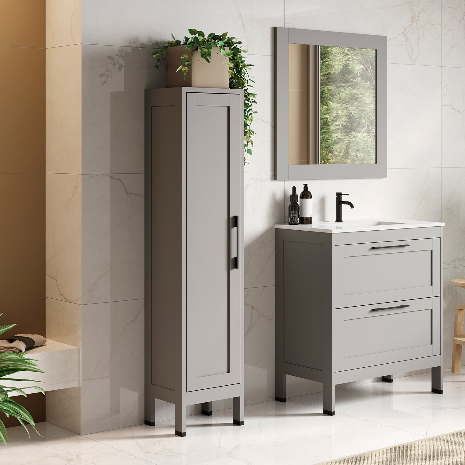Vanities Collections by DAX 
Upgrade your bathroom with sophistication and grace, uncover the perfect design that complements your character and area. Each design and finish is crafted to impress with its simplicity and elegance, elevating your bathroom to the highest level. Order online now in Daxib.com 
