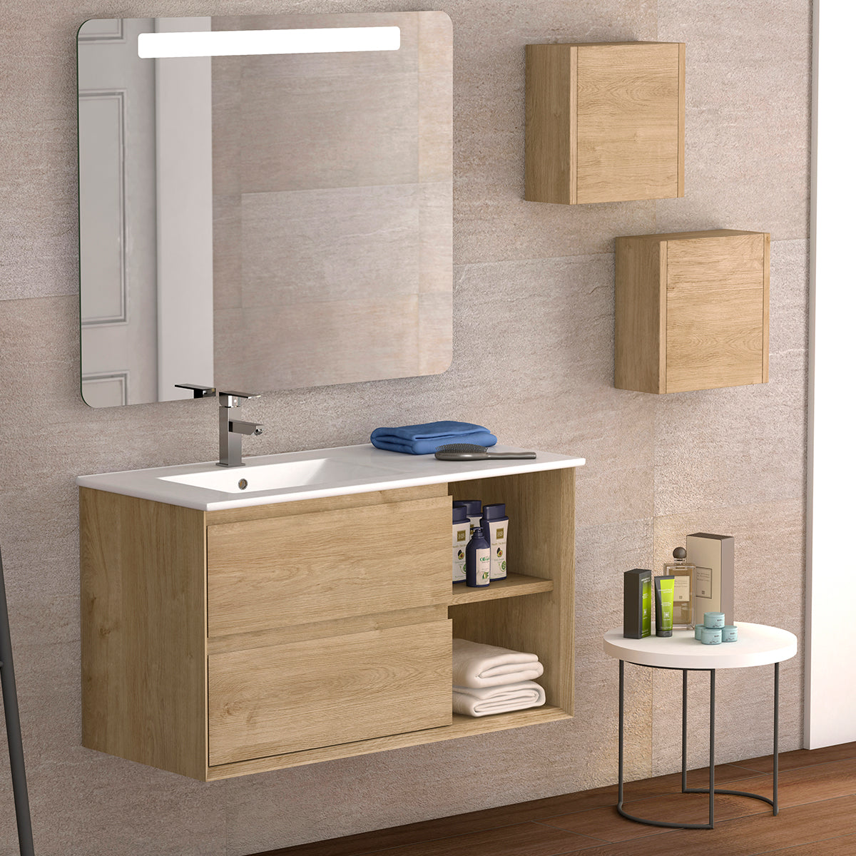Vanities Collections by DAX 
Upgrade your bathroom with sophistication and grace, uncover the perfect design that complements your character and area. Each design and finish is crafted to impress with its simplicity and elegance, elevating your bathroom to the highest level. Order online now in Daxib.com 