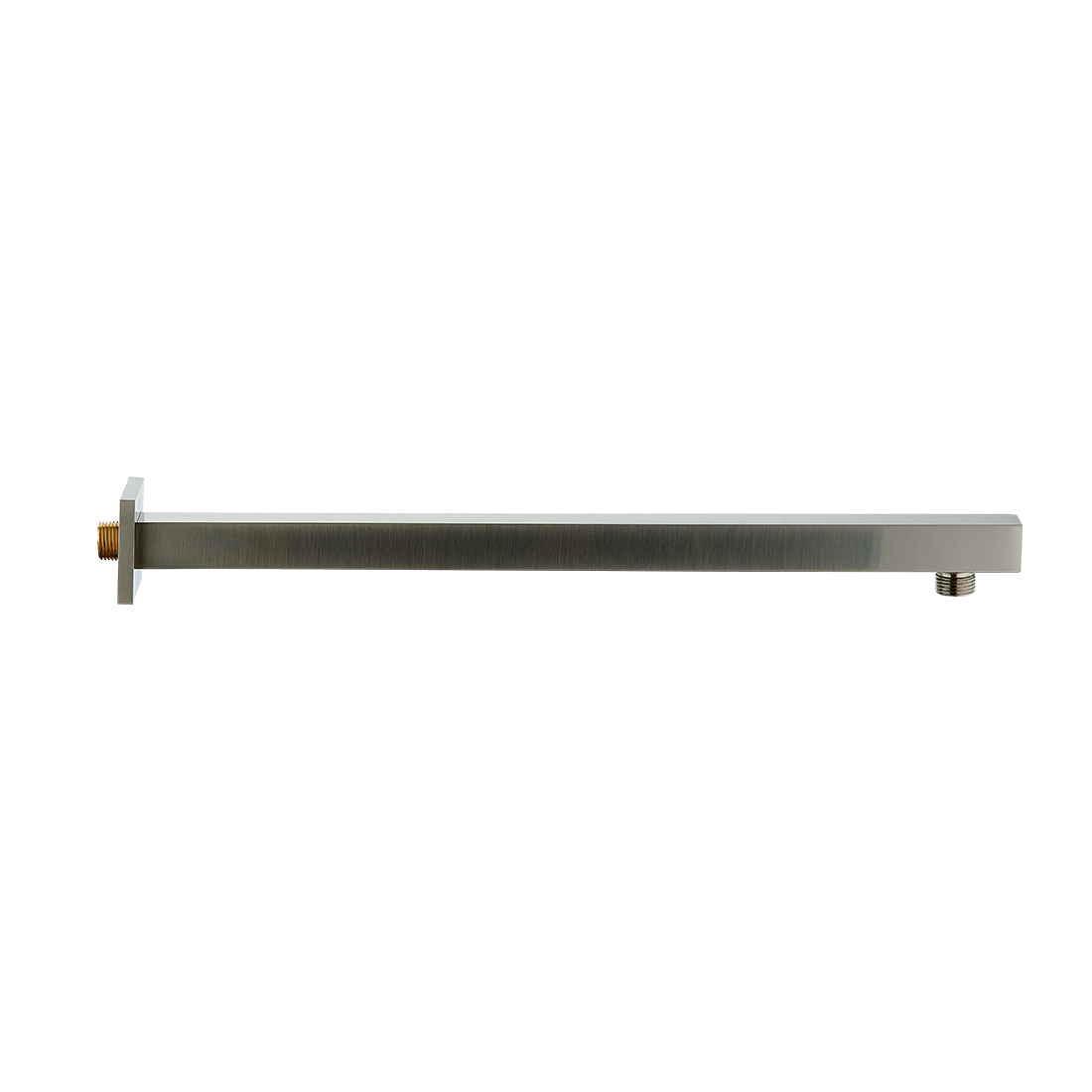 Dax Brass Square Shower Arm 12 Inches Brushed Nickel Finish (DAX-1011-325-BN)