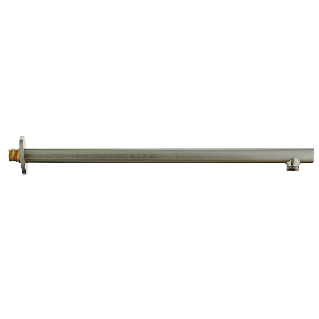Dax Brass Round Shower Arm 12 Inches Brushed Nickel Finish (DAX-1053-300-BN)