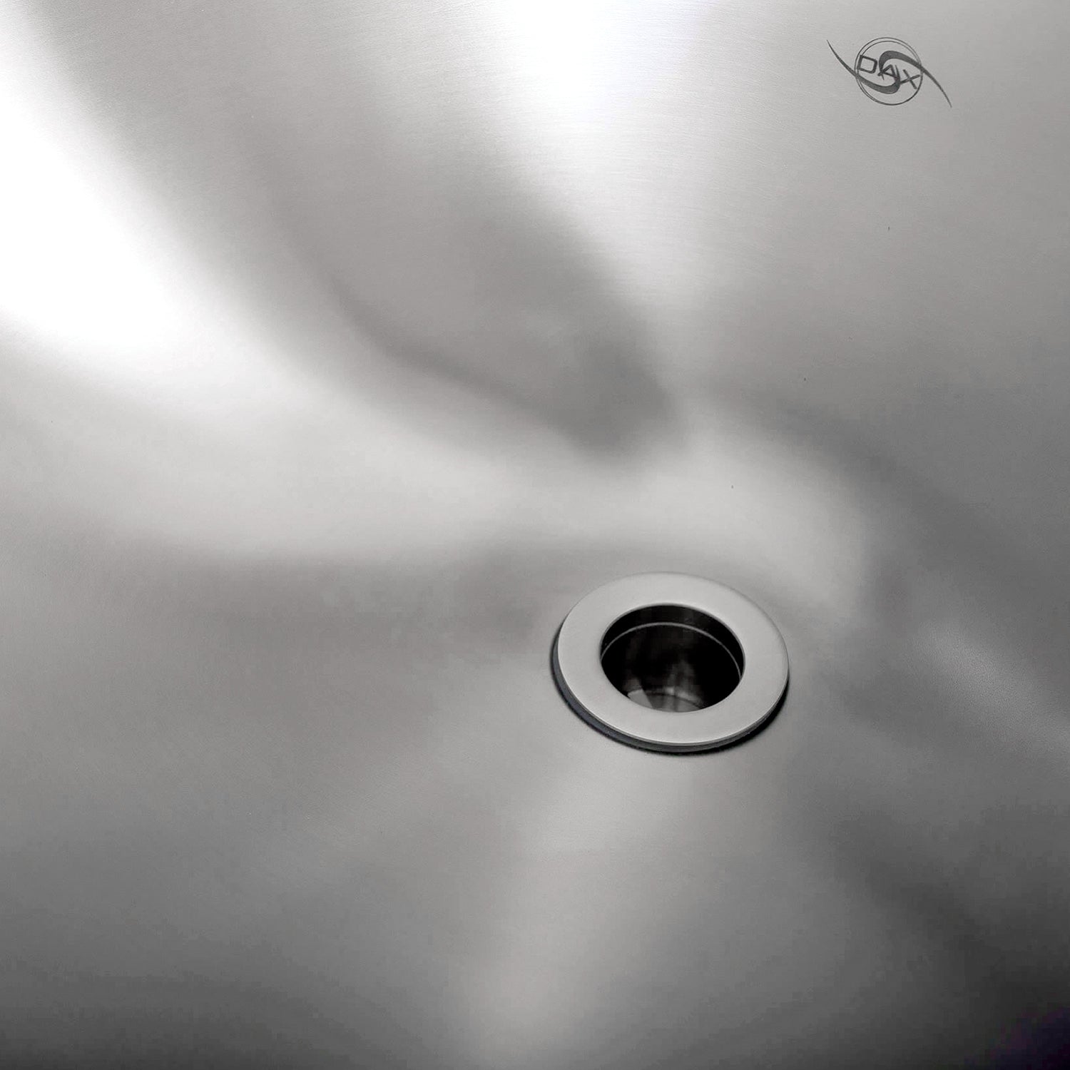 DAX Single Bowl Undermount Kitchen Sink, 18 Gauge Stainless Steel, Brushed Finish , 19-1/8 x 16-1/8 x 7 Inches (DAX-1916)