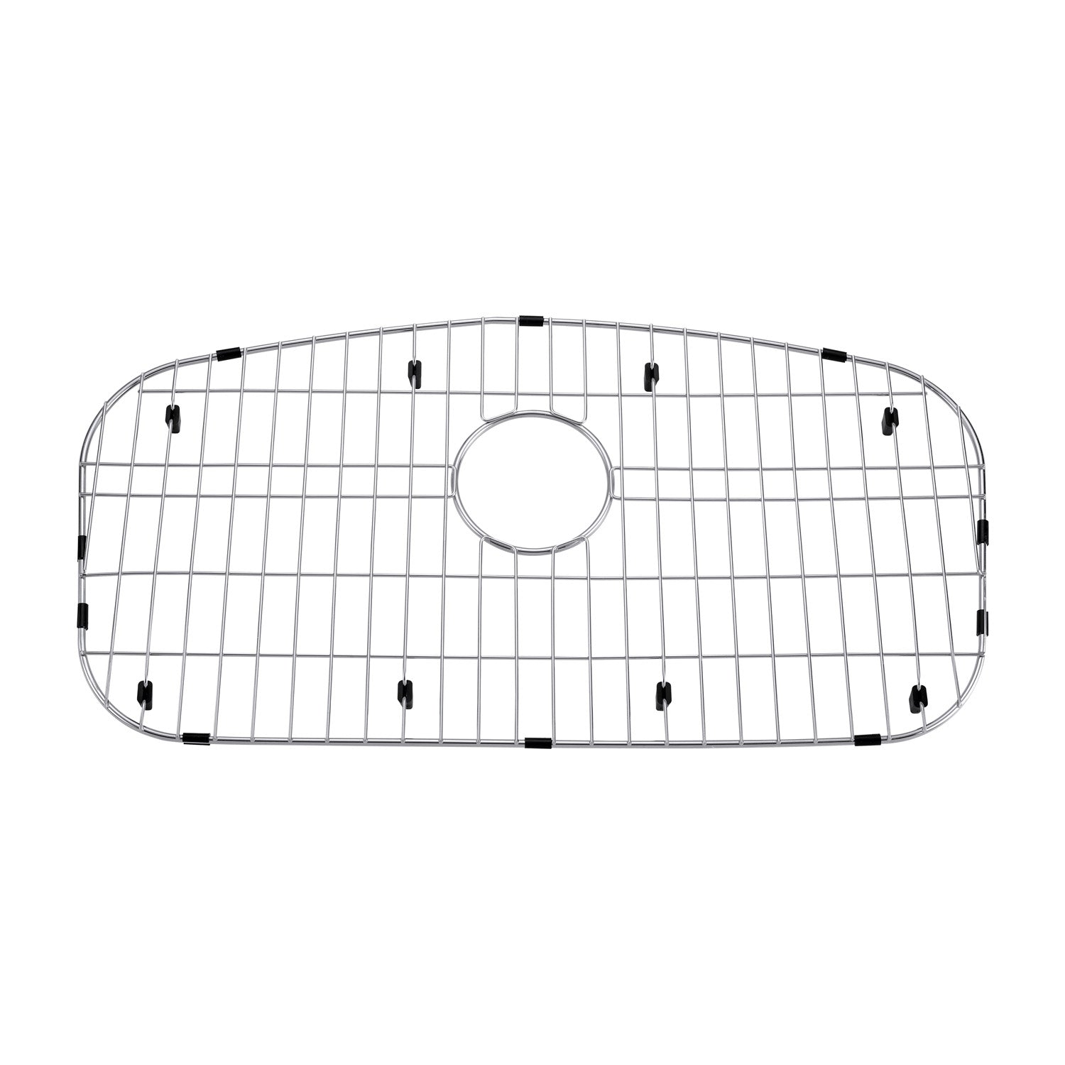 DAX Grid for Kitchen Sink, Stainless Steel Body, Chrome Finish, Compatible with DAX-3319, 30-1/4 x 17-1/2 Inches (GRID-3319)