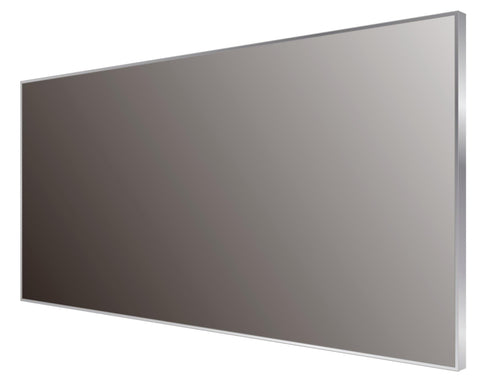 Espejo de baño con marco de aluminio DAX, 43-5/16 x 19-11/16 x 8-1/4 pulgadas (DAX-AF11050)